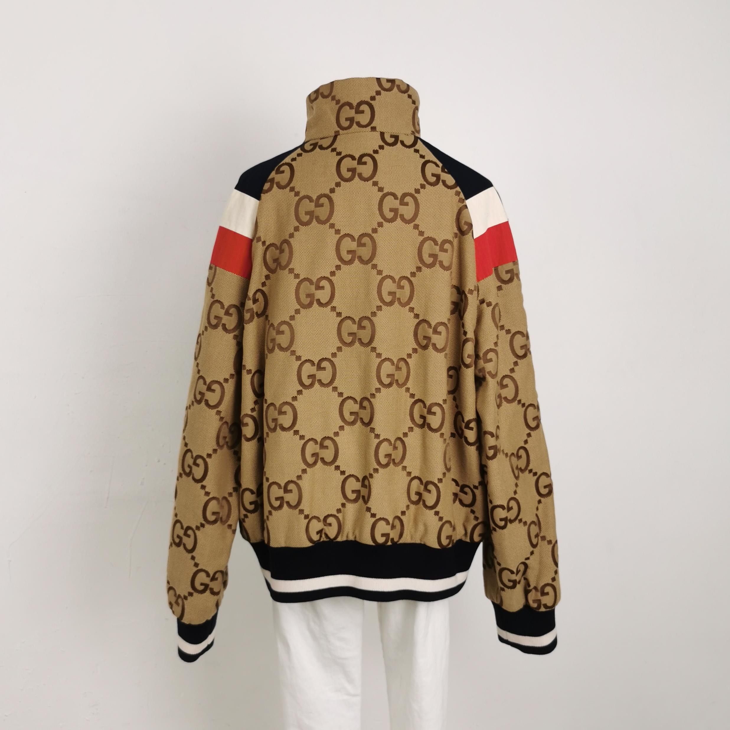 Gucci Gucci Double G Monogram Colorblock Cotton Jacket M Size US M / EU 48-50 / 2 - 3 Thumbnail