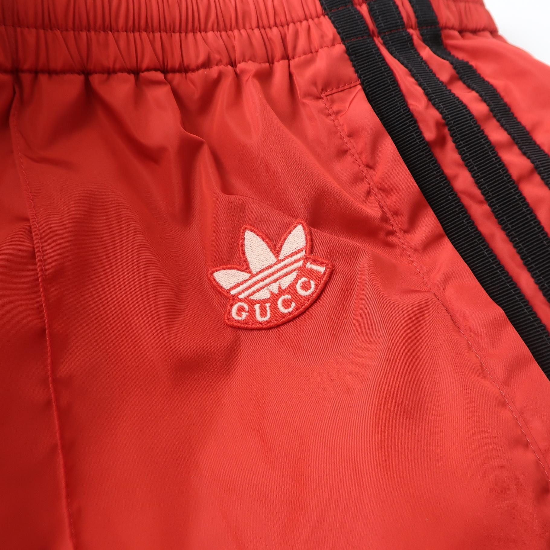 Gucci Gucci x adidas Red Track Pants with Logo Size US 31 - 5 Thumbnail