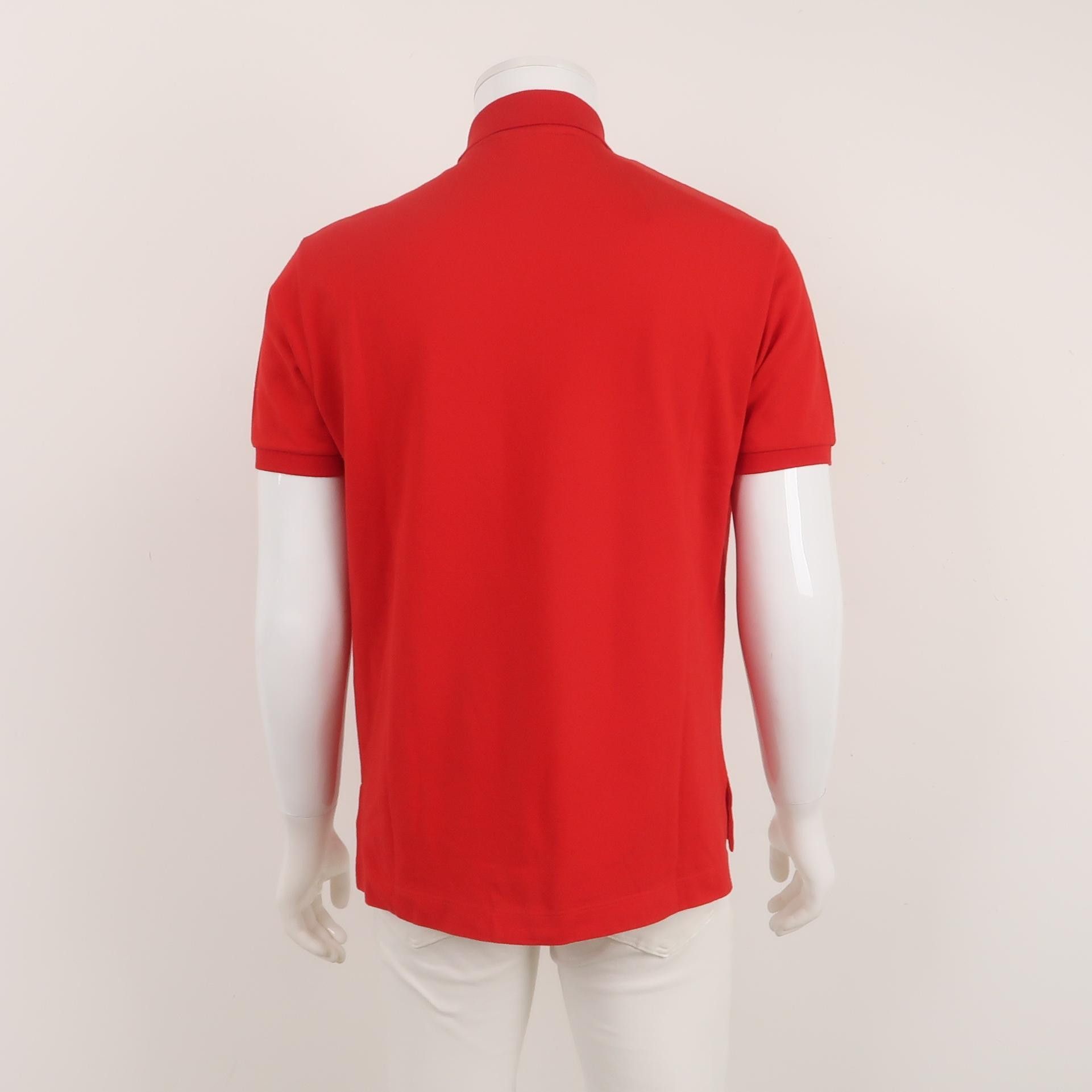 Gucci Gucci x adidas Red Cotton Logo Polo Shirt S Size US S / EU 44-46 / 1 - 4 Thumbnail