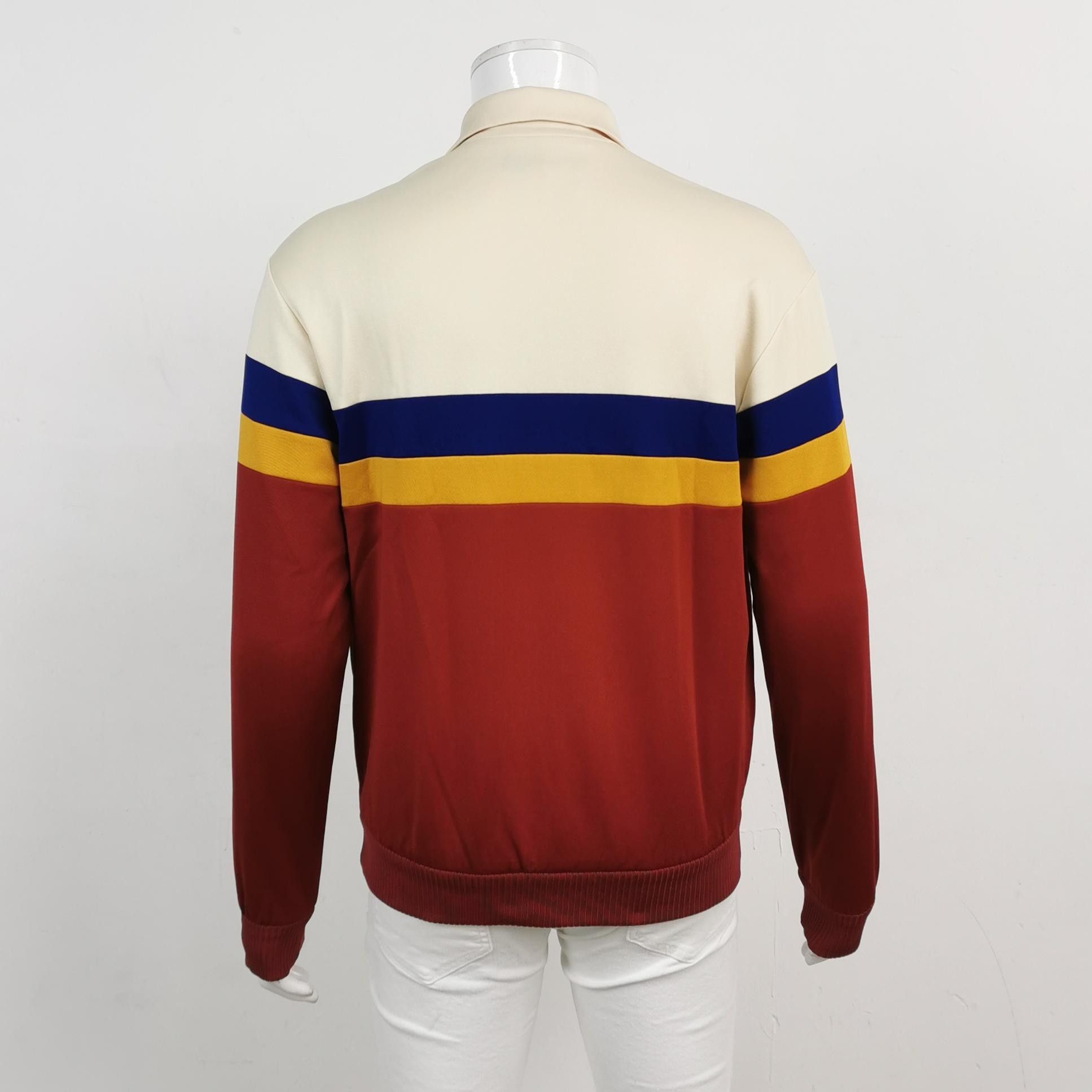 Gucci Gucci Colorblock Logo Zip Collar Jacket S Size US S / EU 44-46 / 1 - 4 Thumbnail