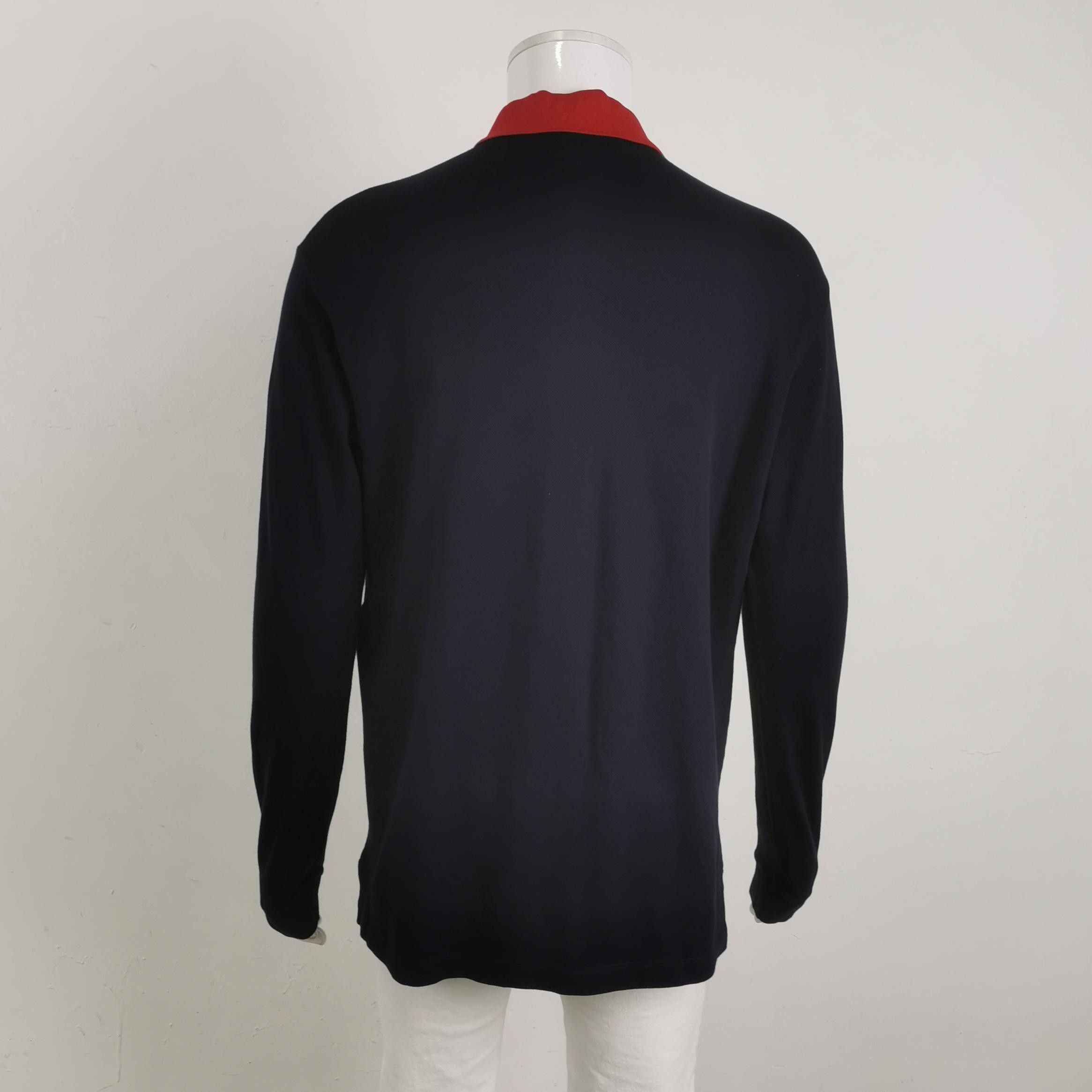 Gucci Gucci M Cotton Colorblock Collar Polo Shirt Size US M / EU 48-50 / 2 - 4 Thumbnail