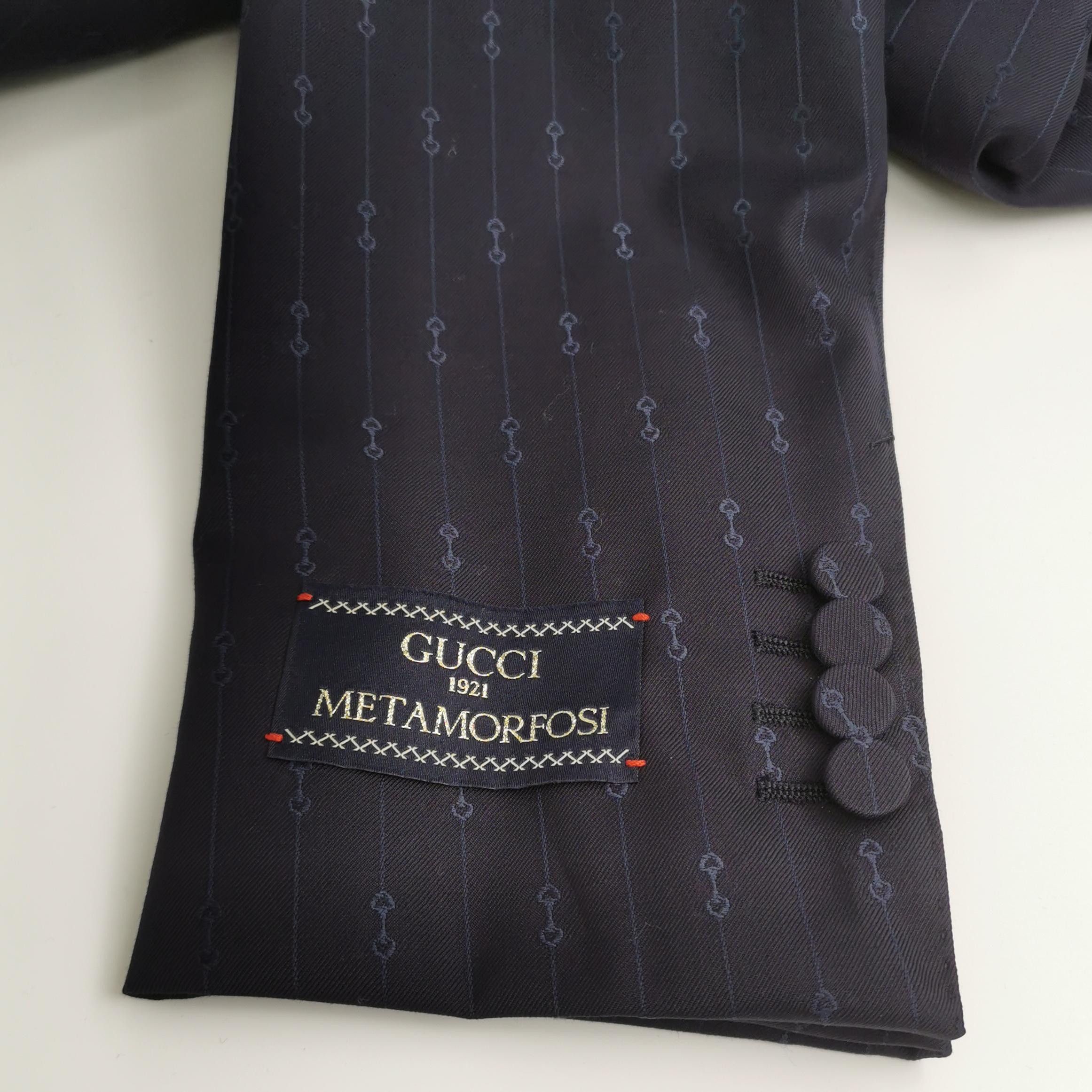 Gucci Gucci Wool Double-Breasted Lapel Coat XS Size US XS / EU 42 / 0 - 6 Thumbnail