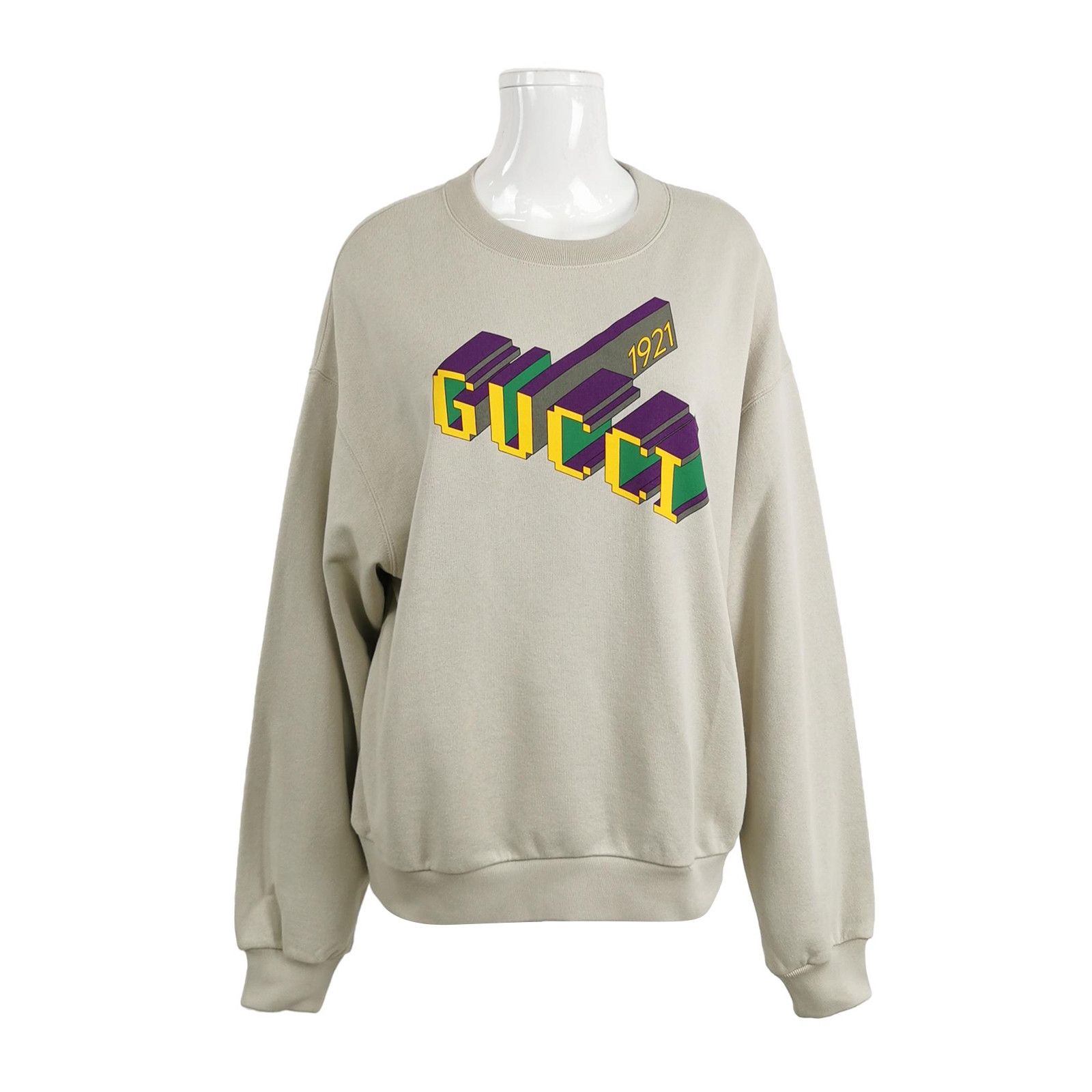 Gucci Gucci S Size Cotton Logo Crewneck Sweatshirt Size US S / EU 44-46 / 1 - 2 Thumbnail
