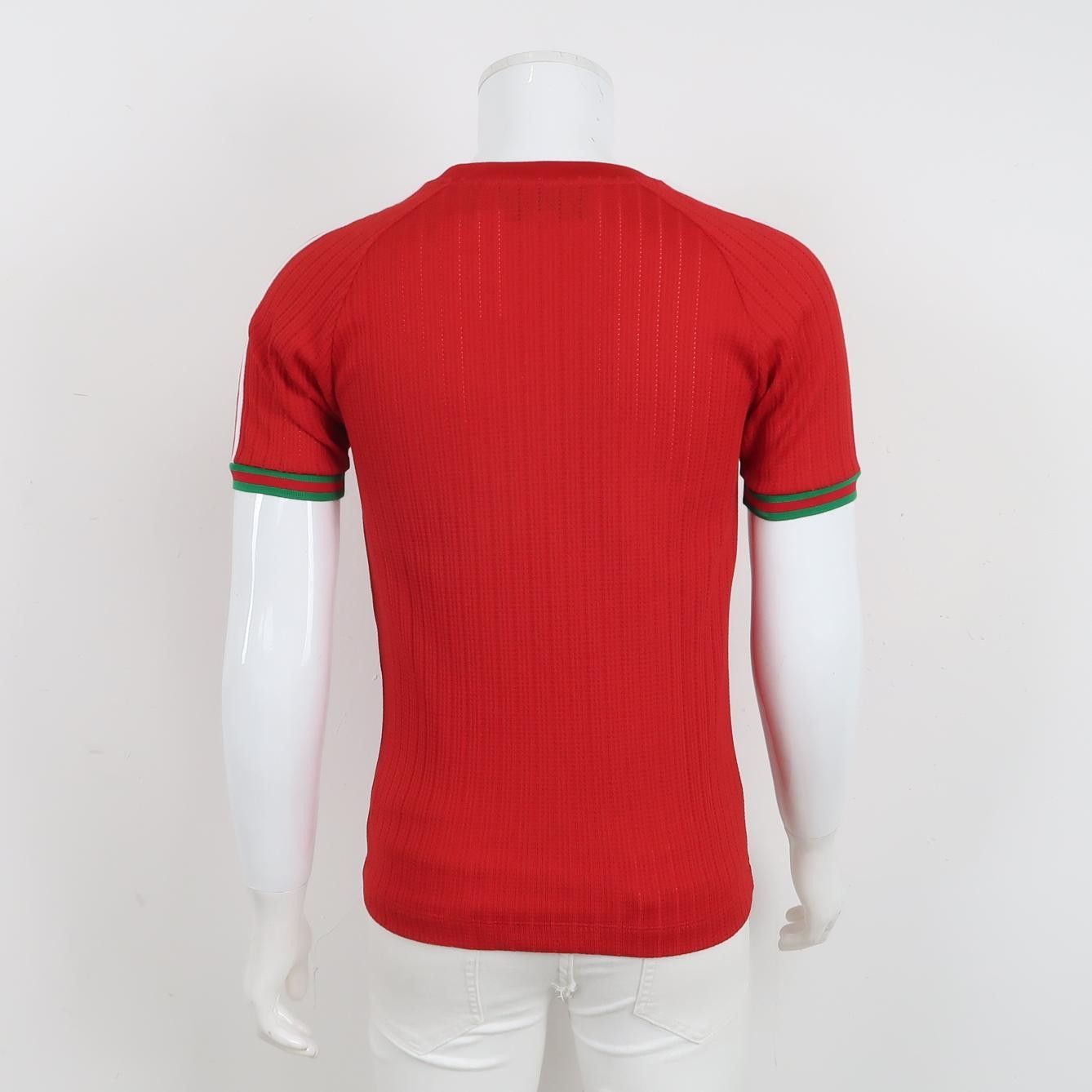 Gucci Gucci x Adidas Red Cotton Logo Crew Neck T-shirt XS Size US XS / EU 42 / 0 - 3 Thumbnail