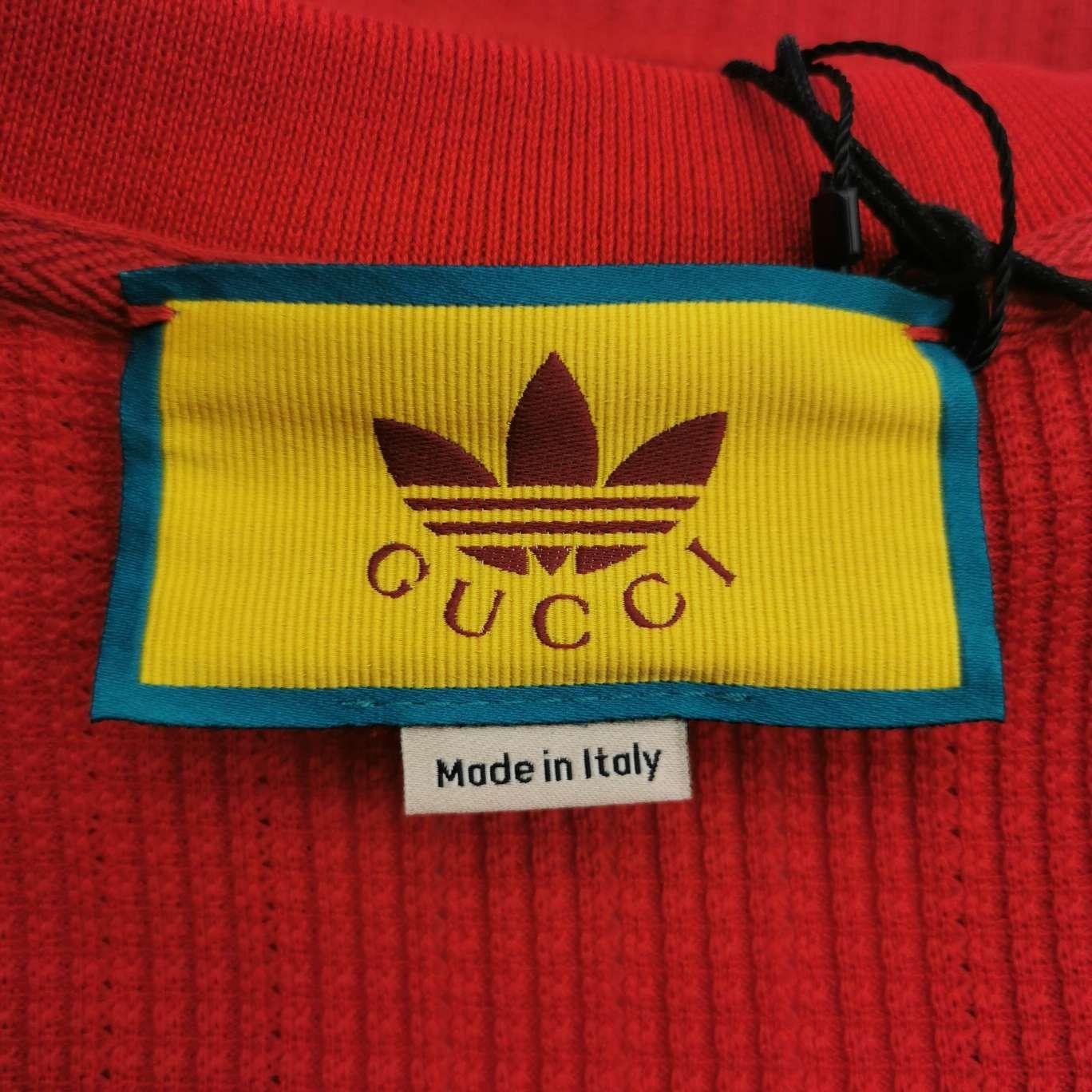 Gucci Gucci x Adidas Red Cotton Logo Crew Neck T-shirt XS Size US XS / EU 42 / 0 - 14 Thumbnail