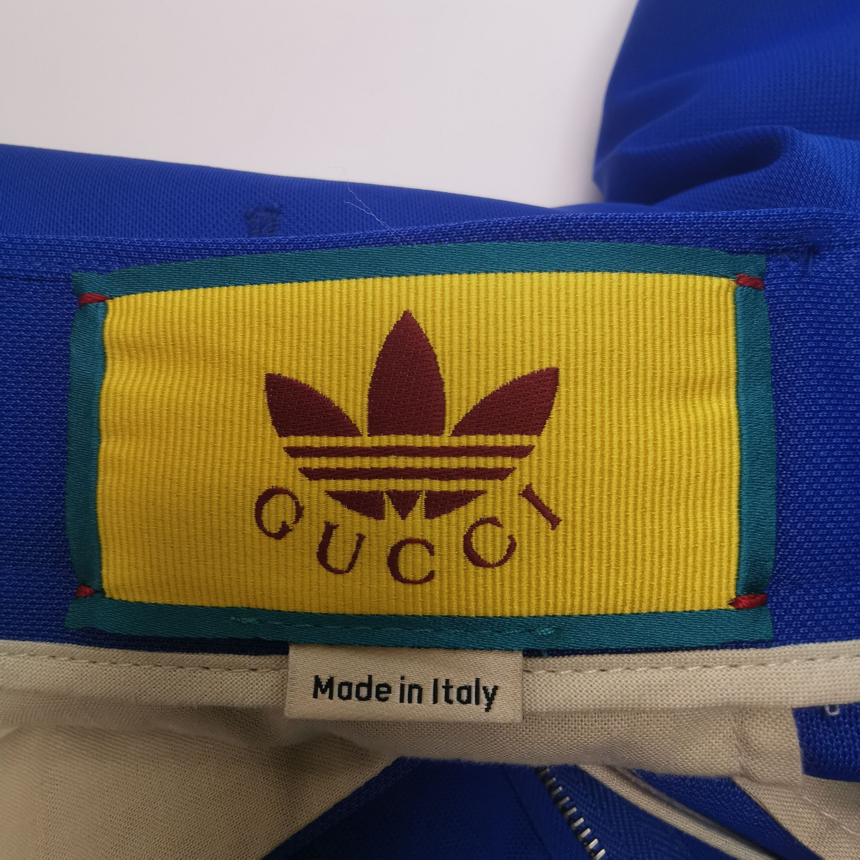 Gucci Gucci x Adidas Blue Logo Shorts Size US 36 / EU 52 - 13 Thumbnail