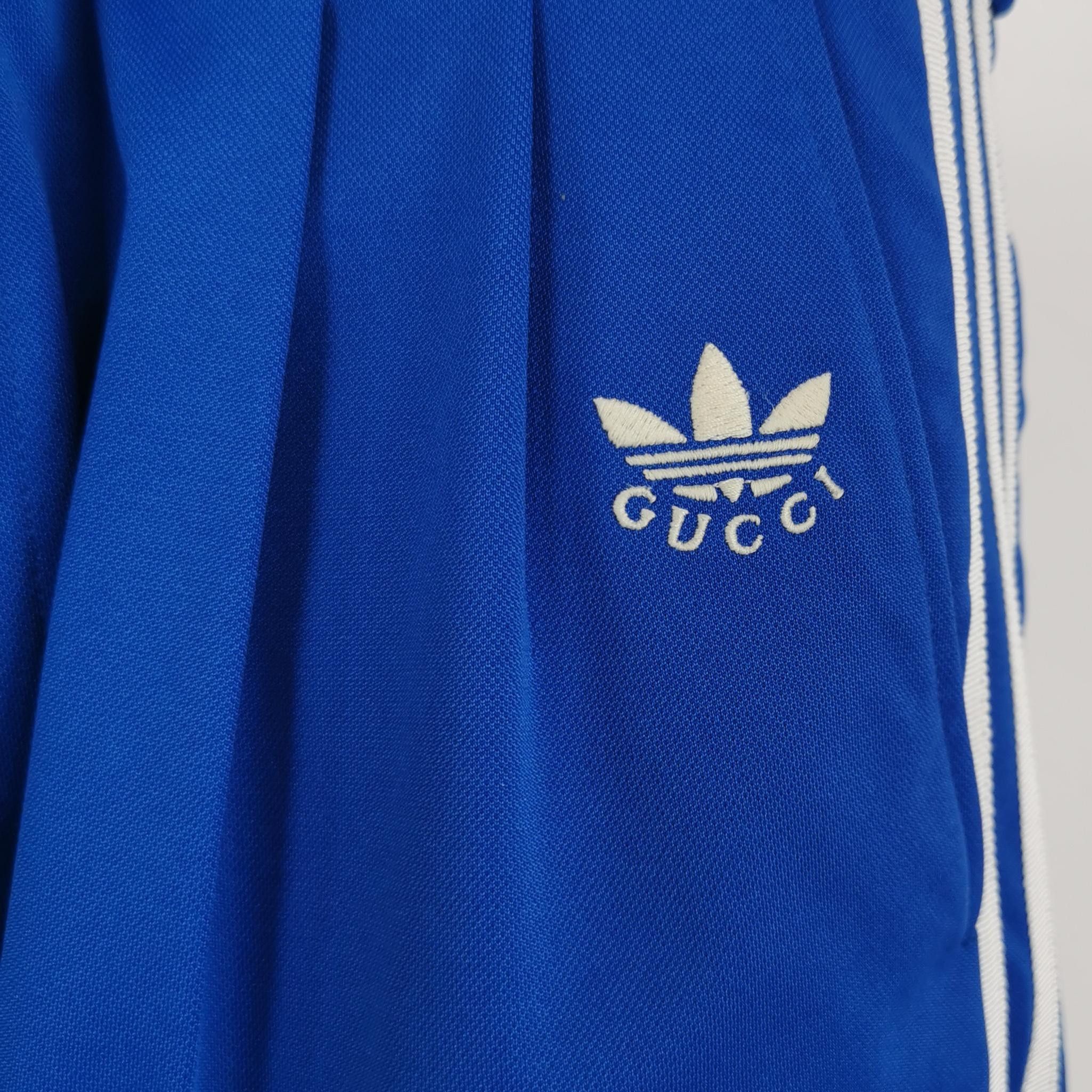 Gucci Gucci x Adidas Blue Logo Shorts Size US 36 / EU 52 - 5 Thumbnail
