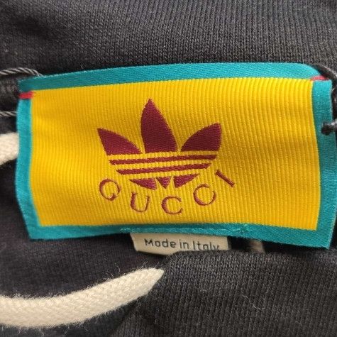 Gucci Gucci x Adidas Collaboration Logo Hoodie S Size US S / EU 44-46 / 1 - 15 Thumbnail