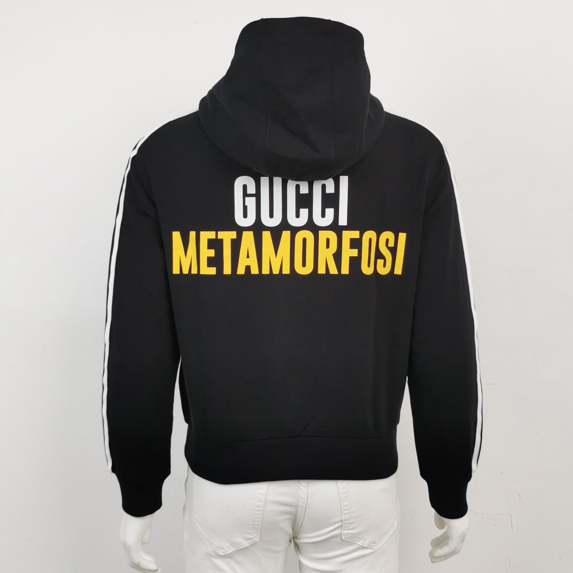 Gucci Gucci x Adidas Collaboration Logo Hoodie S Size US S / EU 44-46 / 1 - 3 Thumbnail