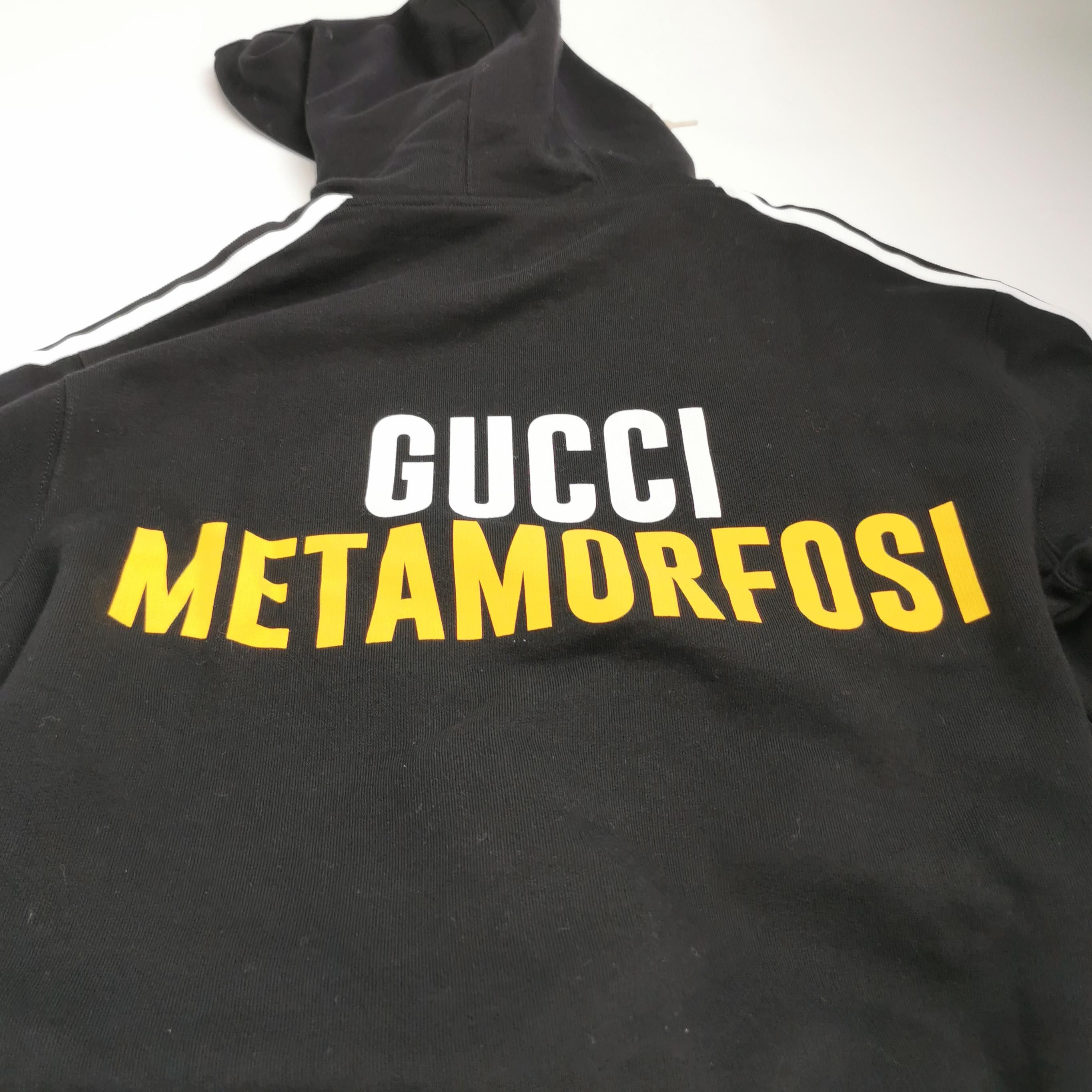 Gucci Gucci x Adidas Collaboration Logo Hoodie S Size US S / EU 44-46 / 1 - 8 Thumbnail