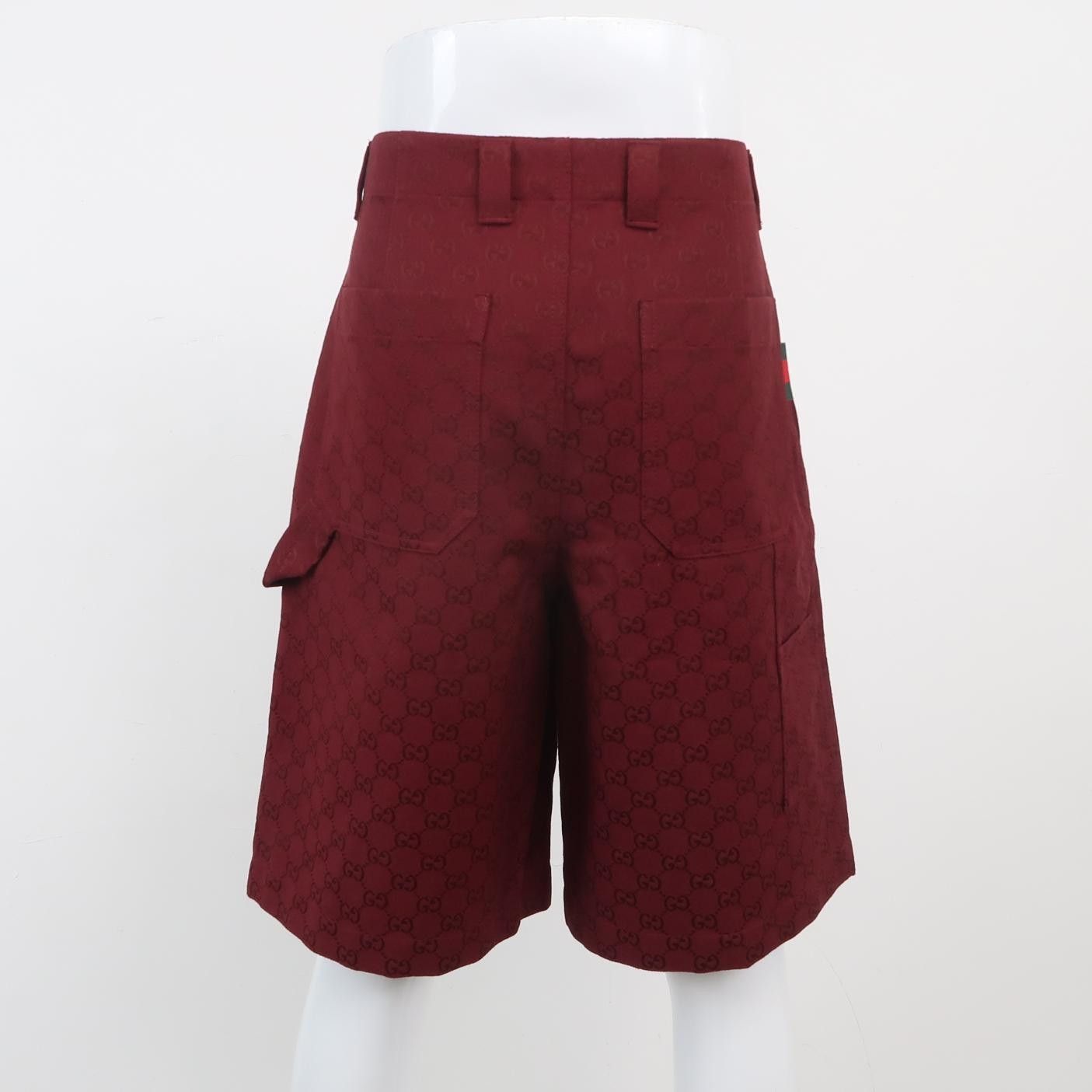Gucci Gucci Cotton Double G Buttoned Shorts Size M Size US 32 / EU 48 - 4 Thumbnail