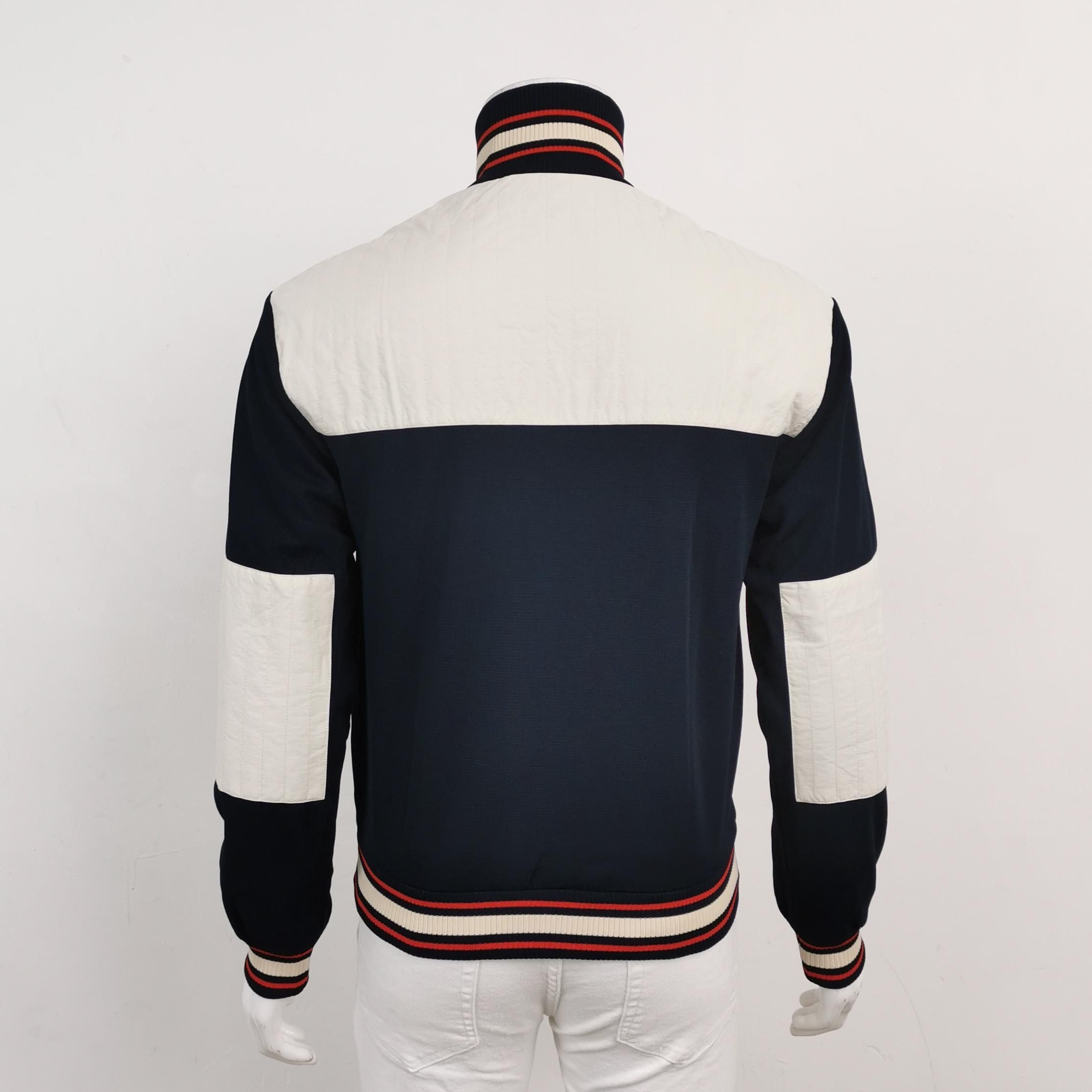 Gucci Gucci XS Color-Block Zip Cotton Jacket Size US XS / EU 42 / 0 - 3 Thumbnail