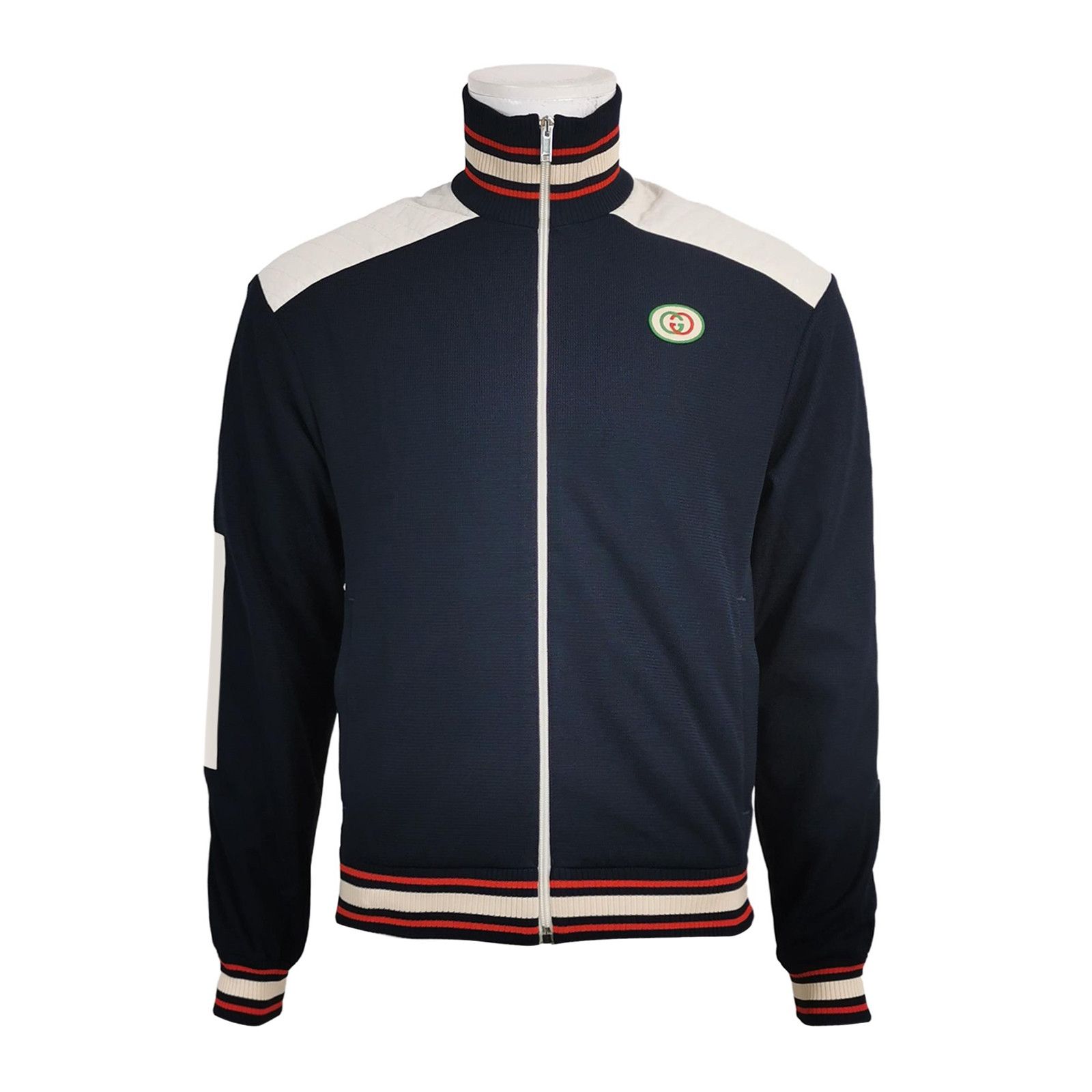 Gucci Gucci XS Color-Block Zip Cotton Jacket Size US XS / EU 42 / 0 - 2 Thumbnail