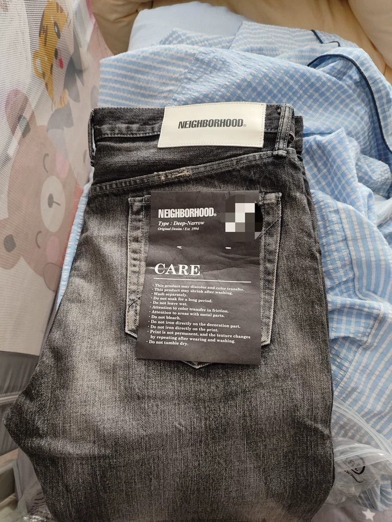 Neighborhood NEIGHBORHOOD 20aw Distressed Denim Jeans Size US 33 - 2 Thumbnail