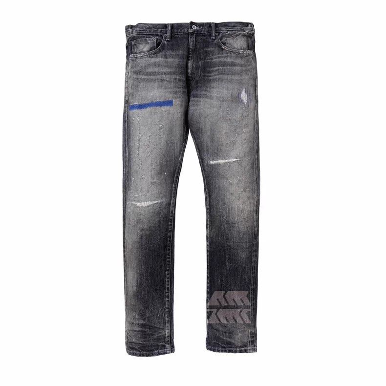 Neighborhood NEIGHBORHOOD 20aw Distressed Denim Jeans Size US 33 - 5 Thumbnail