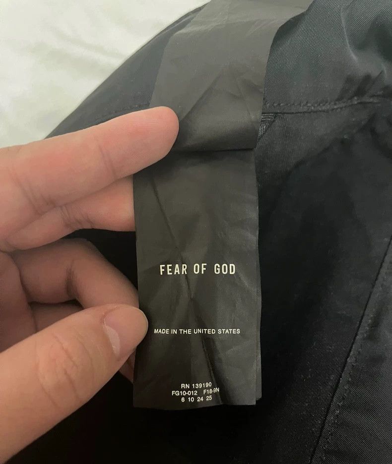 Fear of God Fear of God 6th Black Snap Pants L Size US 34 / EU 50 - 5 Thumbnail