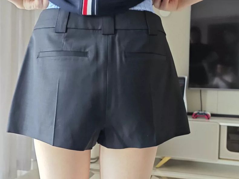 Alexander Wang Alexander Wang Pleated Black Shorts Size US 26 / EU 42 - 3 Thumbnail