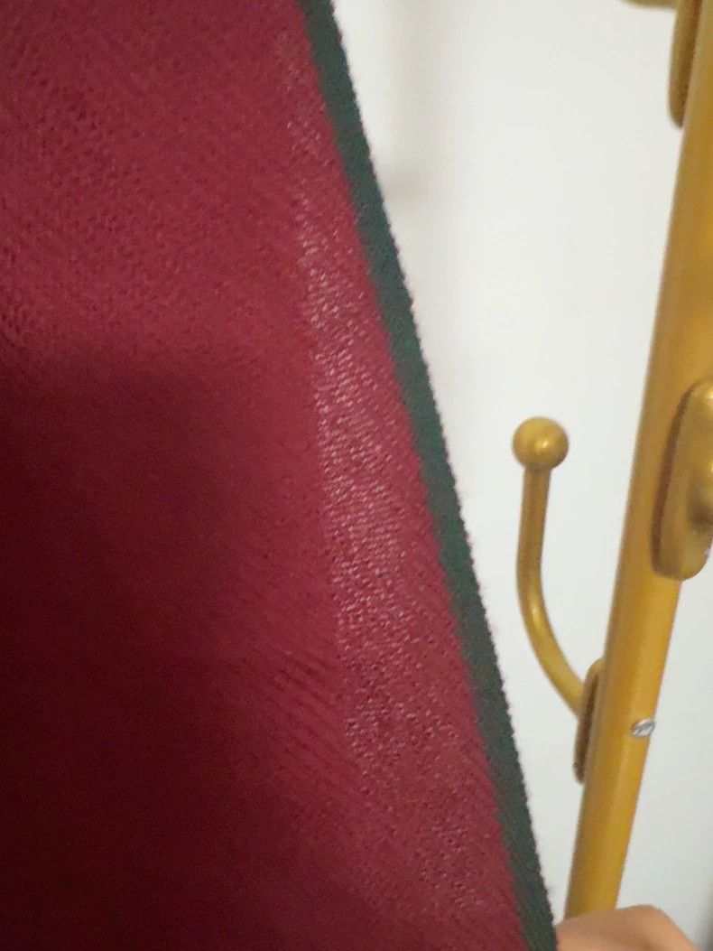 The Elder Statesman Loro Piana Red Cashmere Scarf Size ONE SIZE - 5 Thumbnail