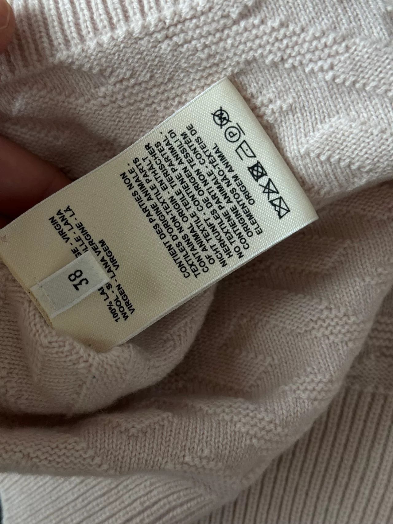 Hermes Hermes Light Pink Cashmere Coat Size US S / EU 44-46 / 1 - 6 Thumbnail