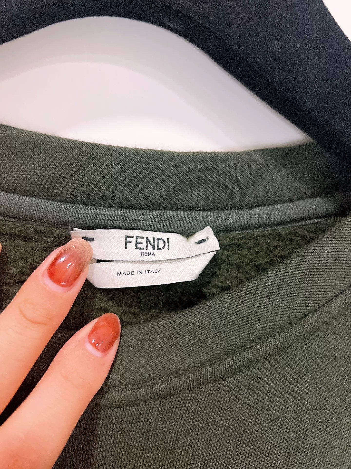 Fendi Fendi Green Devil Print Sweatshirt Dress Size US M / EU 48-50 / 2 - 7 Thumbnail
