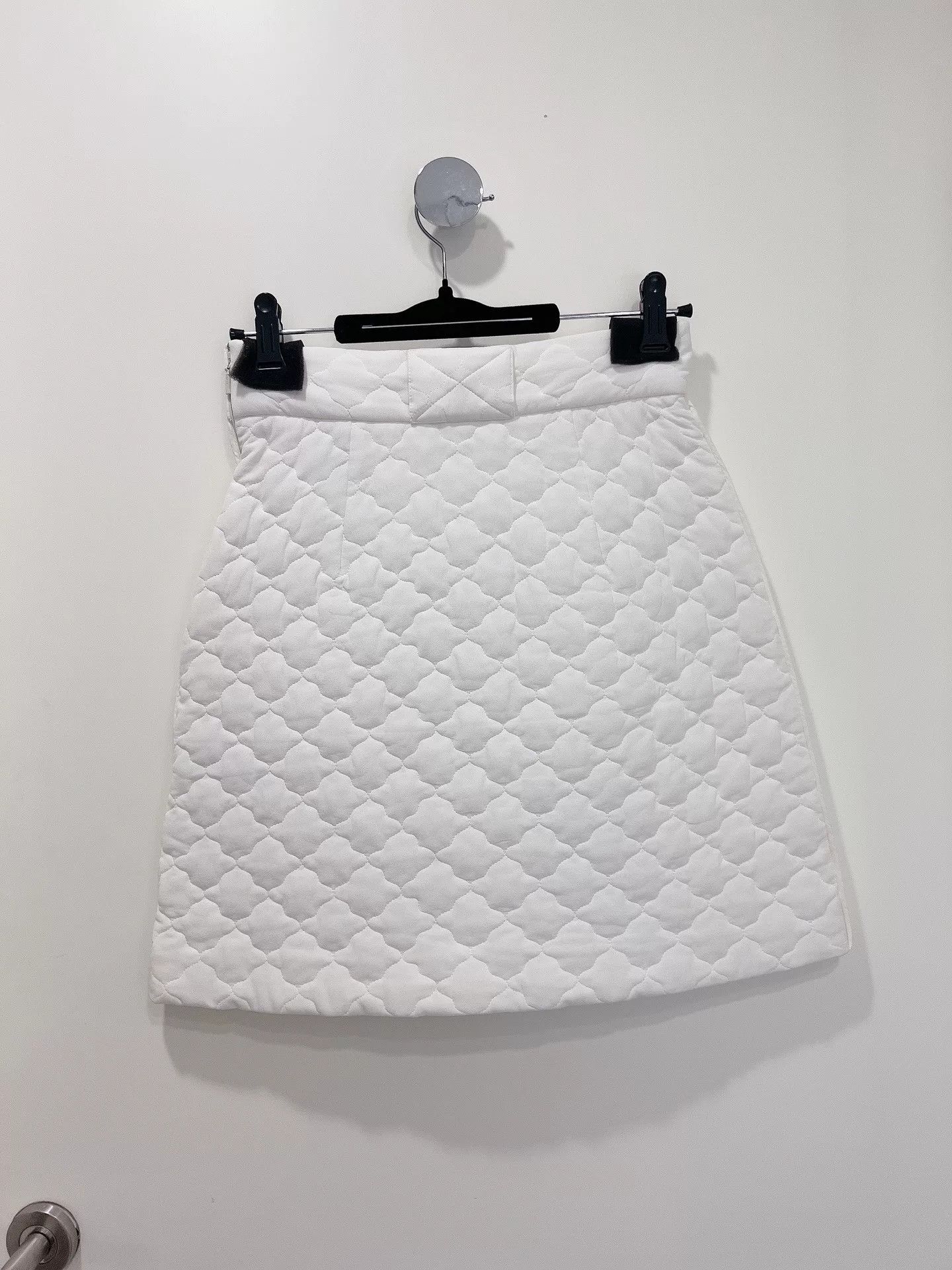 Fendi FENDI Quilted Silk Mini Skirt Size US 38 / EU 54 - 2 Thumbnail