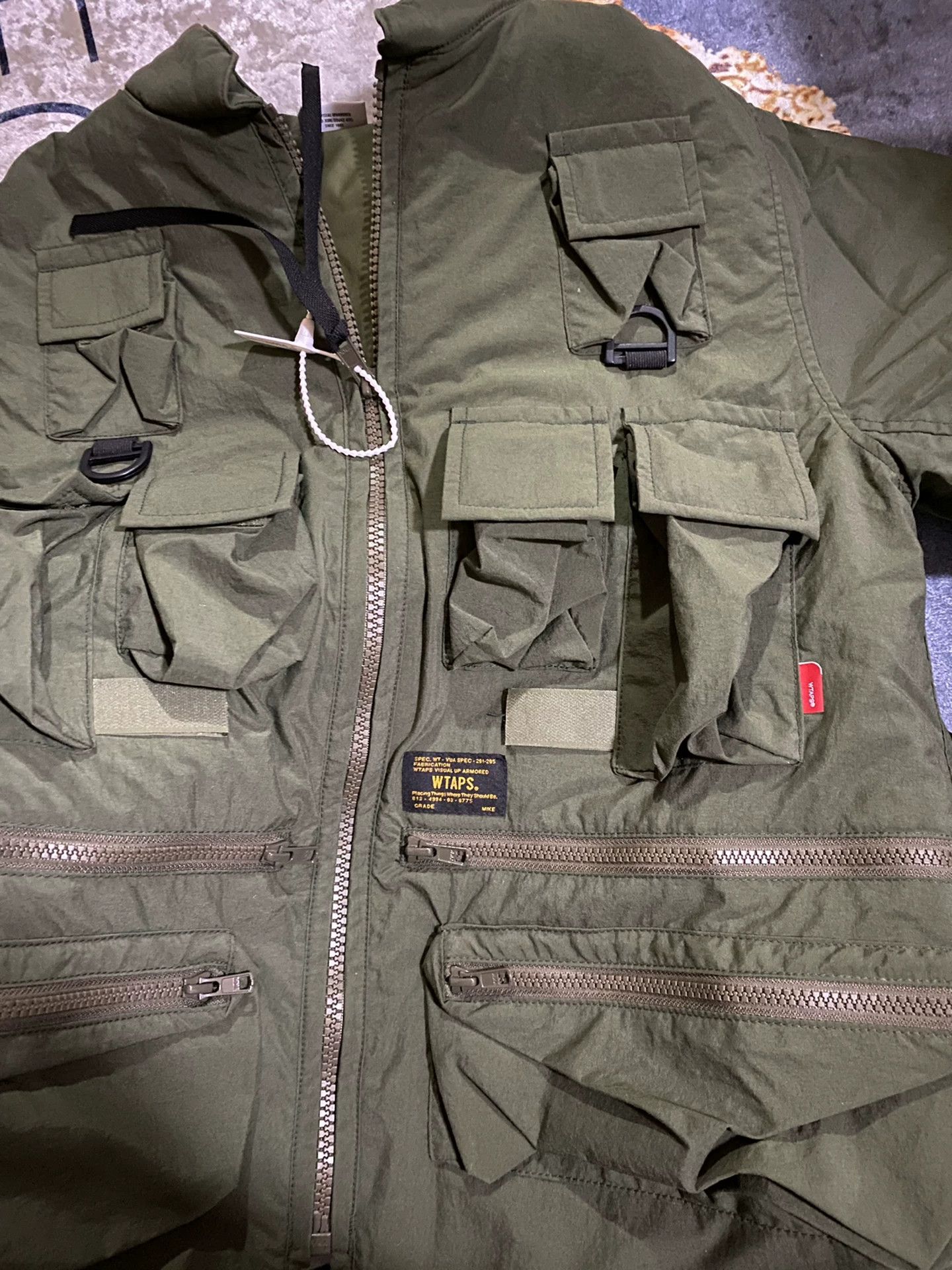 Wtaps WTAPS 17AW 8-Pocket Jacket Green M Size US M / EU 48-50 / 2 - 6 Thumbnail