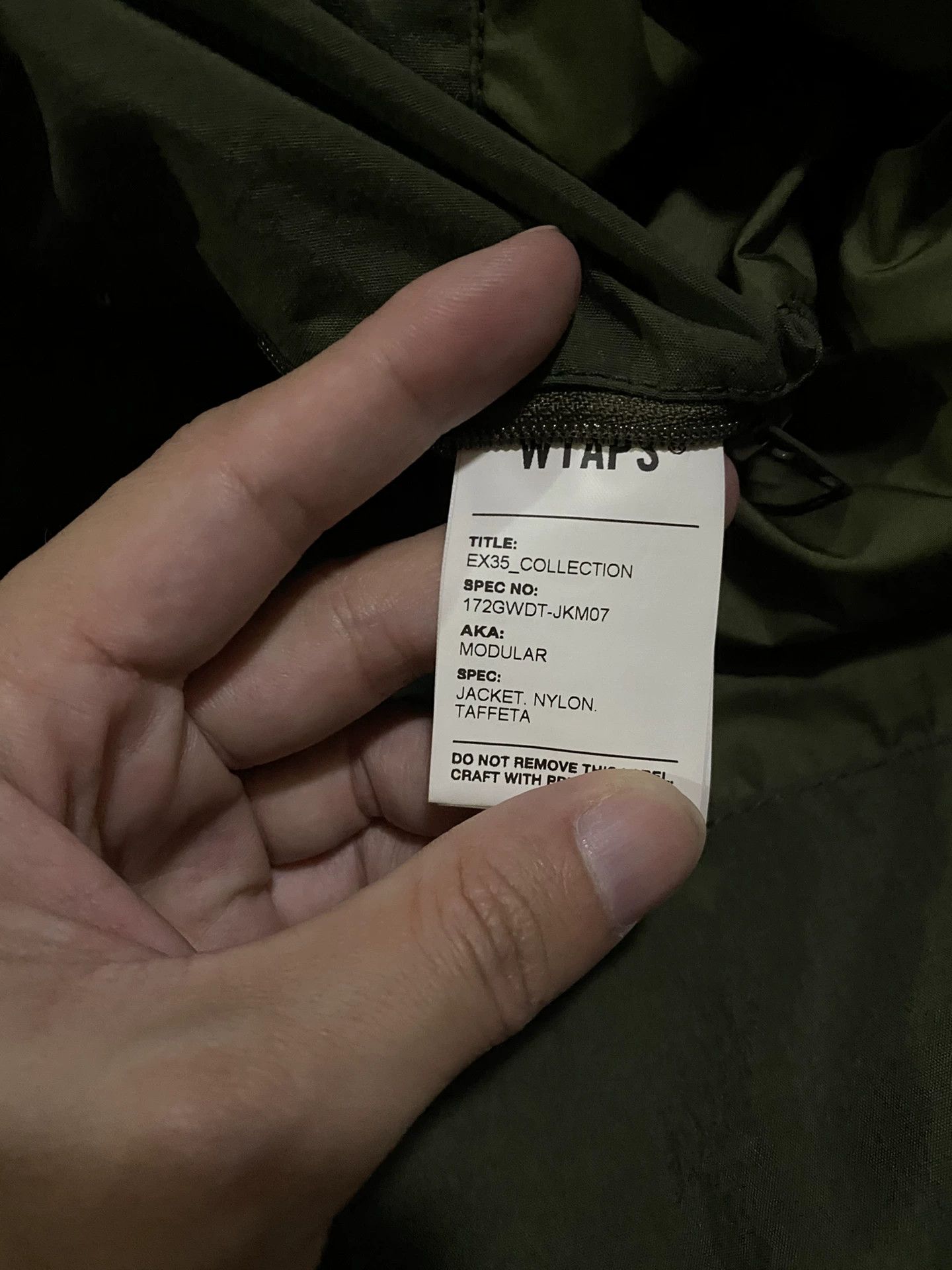 Wtaps WTAPS 17AW 8-Pocket Jacket Green M Size US M / EU 48-50 / 2 - 5 Thumbnail