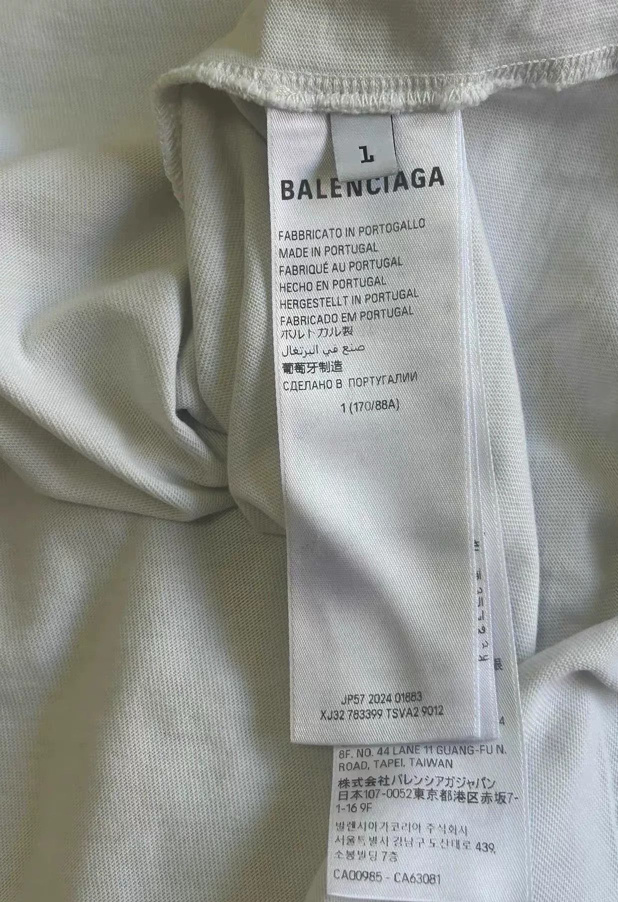 Balenciaga Balenciaga 25SS Short Sleeve T-shirt Size US M / EU 48-50 / 2 - 3 Thumbnail