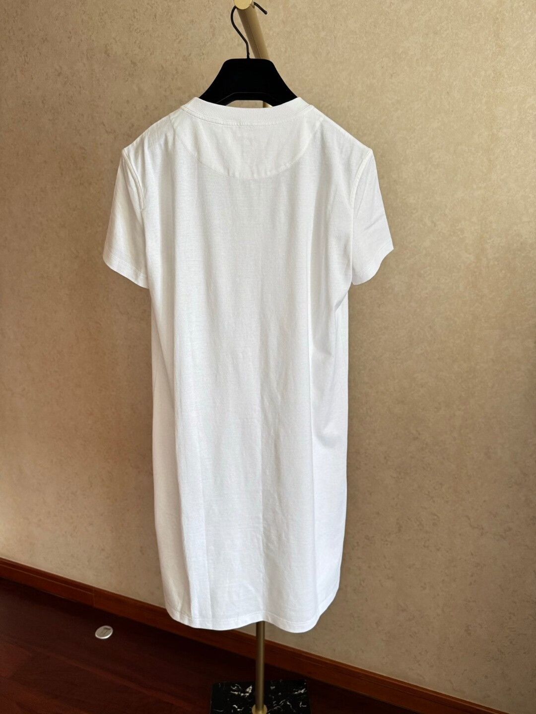 Hermes HERMES Women's Pocket Logo Embroidered Dress Size US 36 / EU 52 - 3 Thumbnail