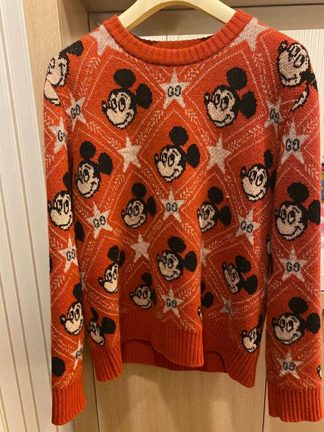 Gucci gucci x disney mickey mouse wool sweater Size US M / EU 48-50 / 2 - 2 Thumbnail