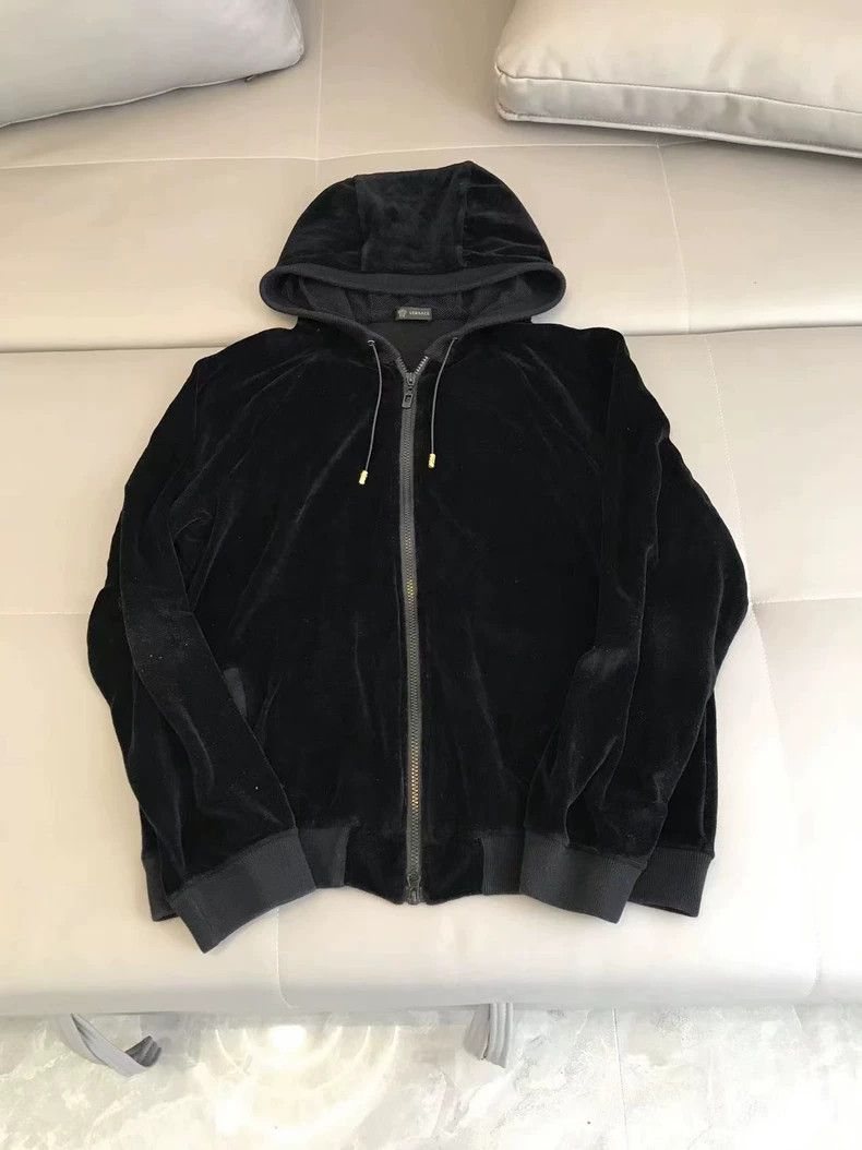 Versace Versace Medusa Velvet Men's Sweatshirt Size US XXL / EU 58 / 5 - 2 Thumbnail