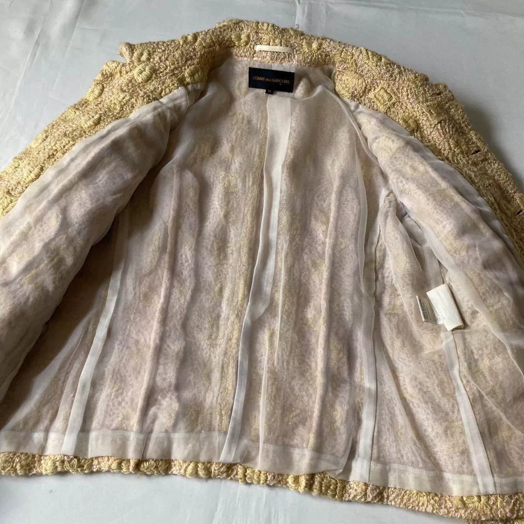 Comme des Garcons COMME des GARCONS Gold Vintage Pattern Top Size US M / EU 48-50 / 2 - 4 Thumbnail
