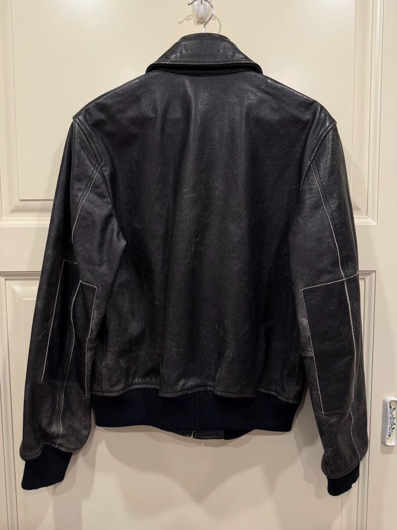 Helmut Lang HELMUT LANG Distressed Leather Jacket Size US M / EU 48-50 / 2 - 4 Thumbnail