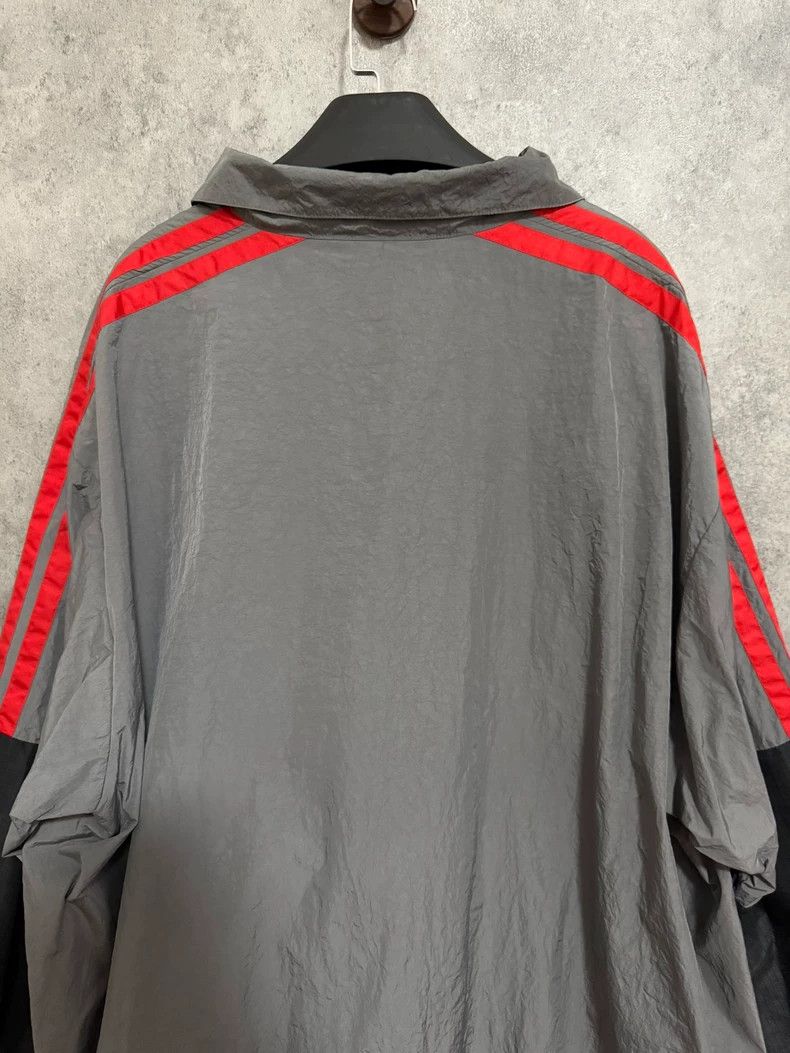 Balenciaga Balenciaga Gray Paneled Windbreaker Jacket Size US S / EU 44-46 / 1 - 6 Thumbnail