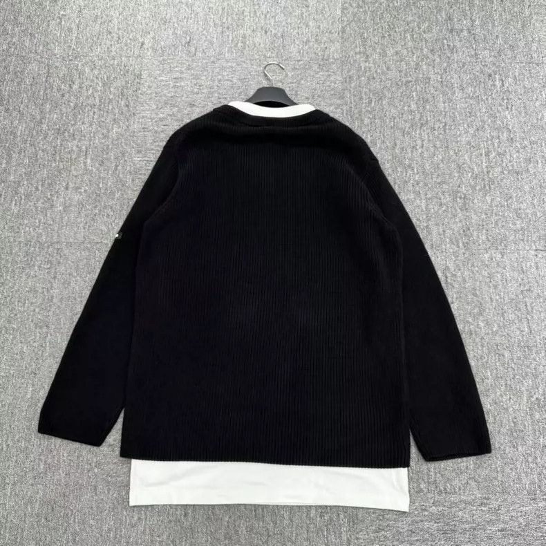 Balenciaga Balenciaga Layered Knit Sweater Size US XXL / EU 58 / 5 - 2 Thumbnail