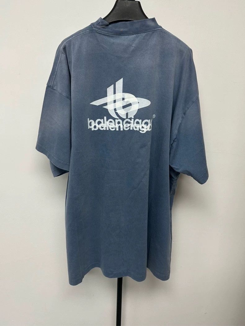 Balenciaga Balenciaga Phantom Overlap Logo T-Shirt Size US XS / EU 42 / 0 - 2 Thumbnail