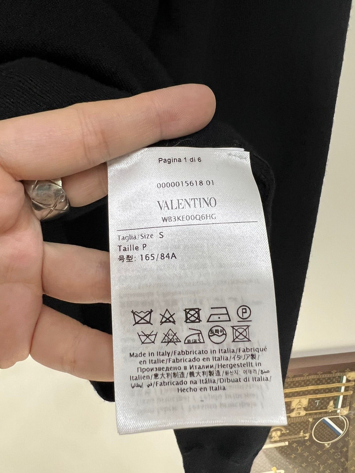 Valentino Valentino Wool Letter Jacket Coat Size US S / EU 44-46 / 1 - 5 Thumbnail