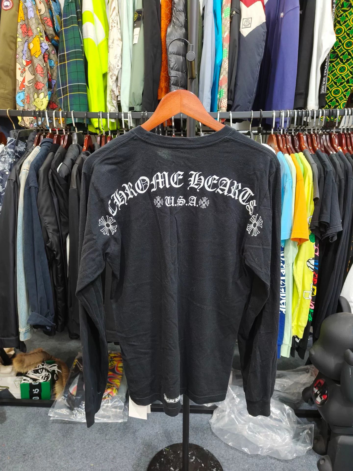 Chrome Hearts Chrome Hearts Long Sleeve Shirt Size US M / EU 48-50 / 2 - 2 Thumbnail