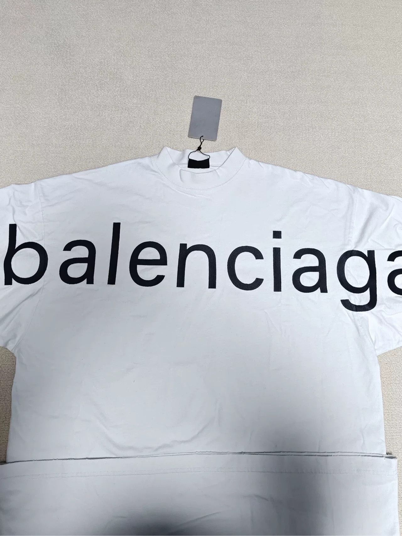 Balenciaga Balenciaga 23FW Distressed Embroidered Longsleeve Size US L / EU 52-54 / 3 - 3 Thumbnail