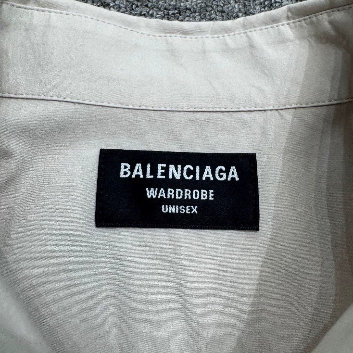 Balenciaga Balenciaga Double Hook Embroidered Shirt Size US M / EU 48-50 / 2 - 2 Thumbnail