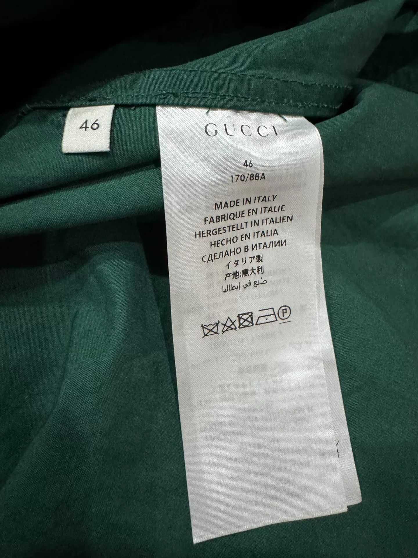 Gucci Gucci Green Half-Zip Jacket Size US M / EU 48-50 / 2 - 4 Thumbnail