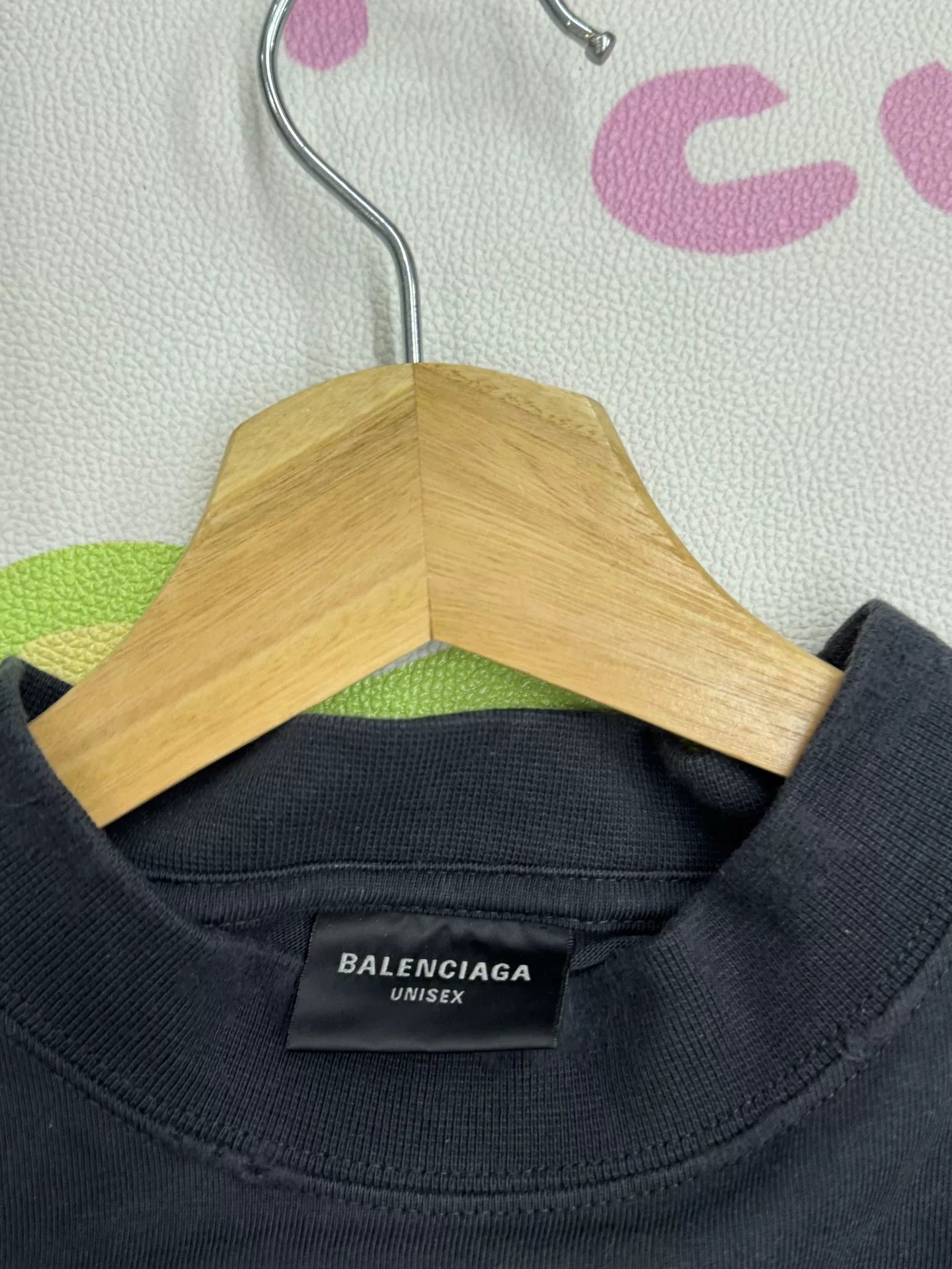 Balenciaga Balenciaga Letter Print Loose Short Sleeve Tee Size US M / EU 48-50 / 2 - 3 Thumbnail