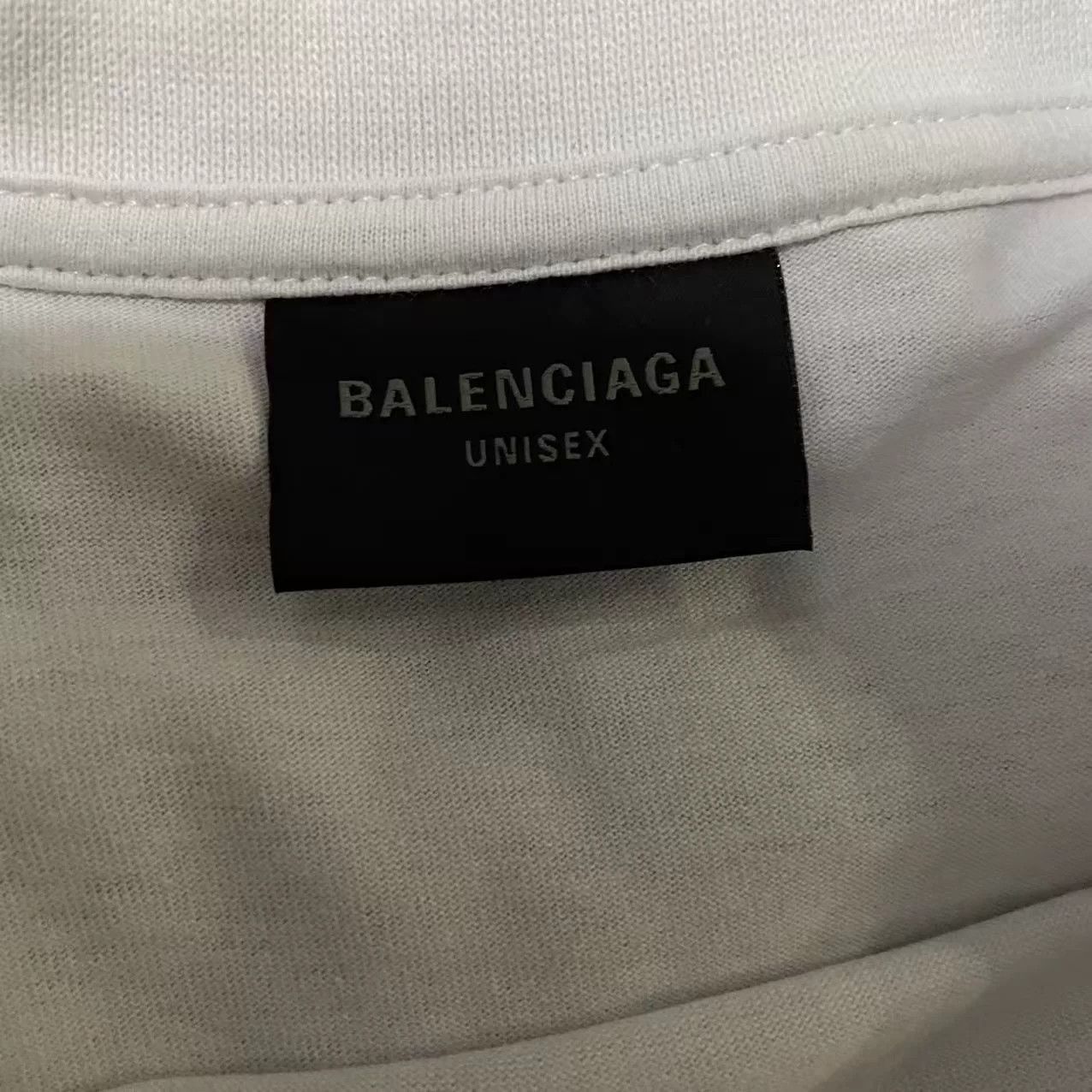 Balenciaga Balenciaga 25SS Striped Embroidered T-shirt Size US M / EU 48-50 / 2 - 3 Thumbnail