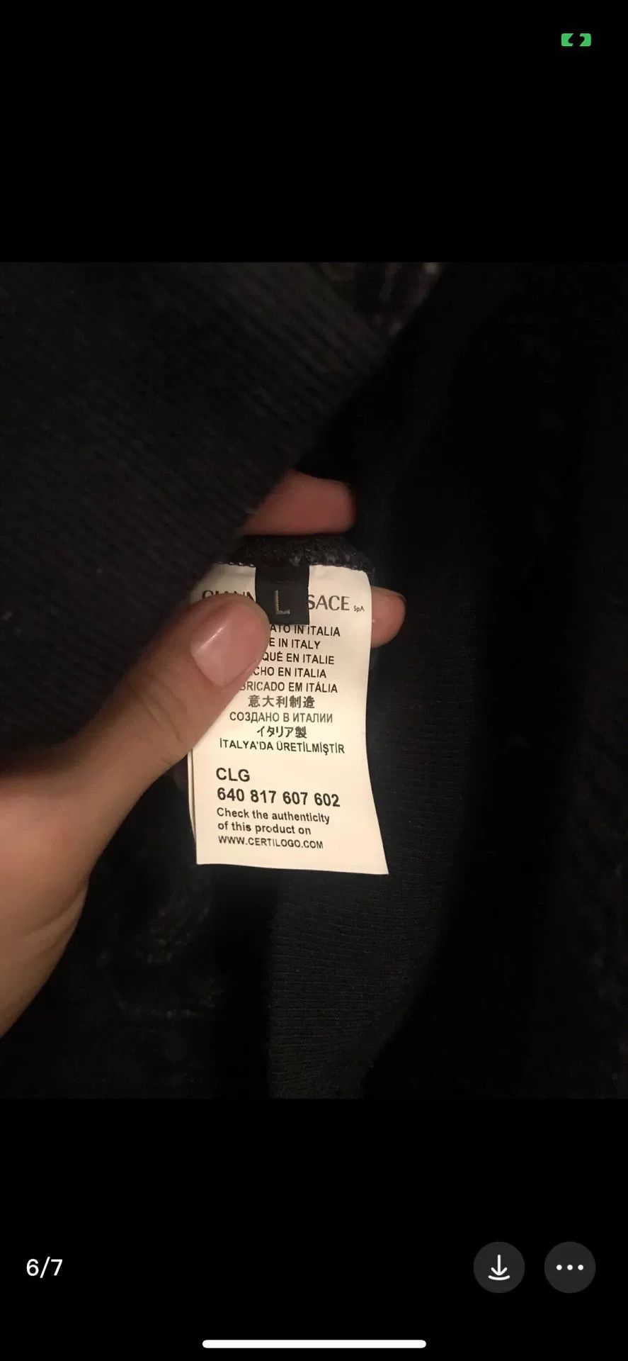 Versace Versace Baroque Velvet Autumn Winter Coat Size US M / EU 48-50 / 2 - 7 Thumbnail