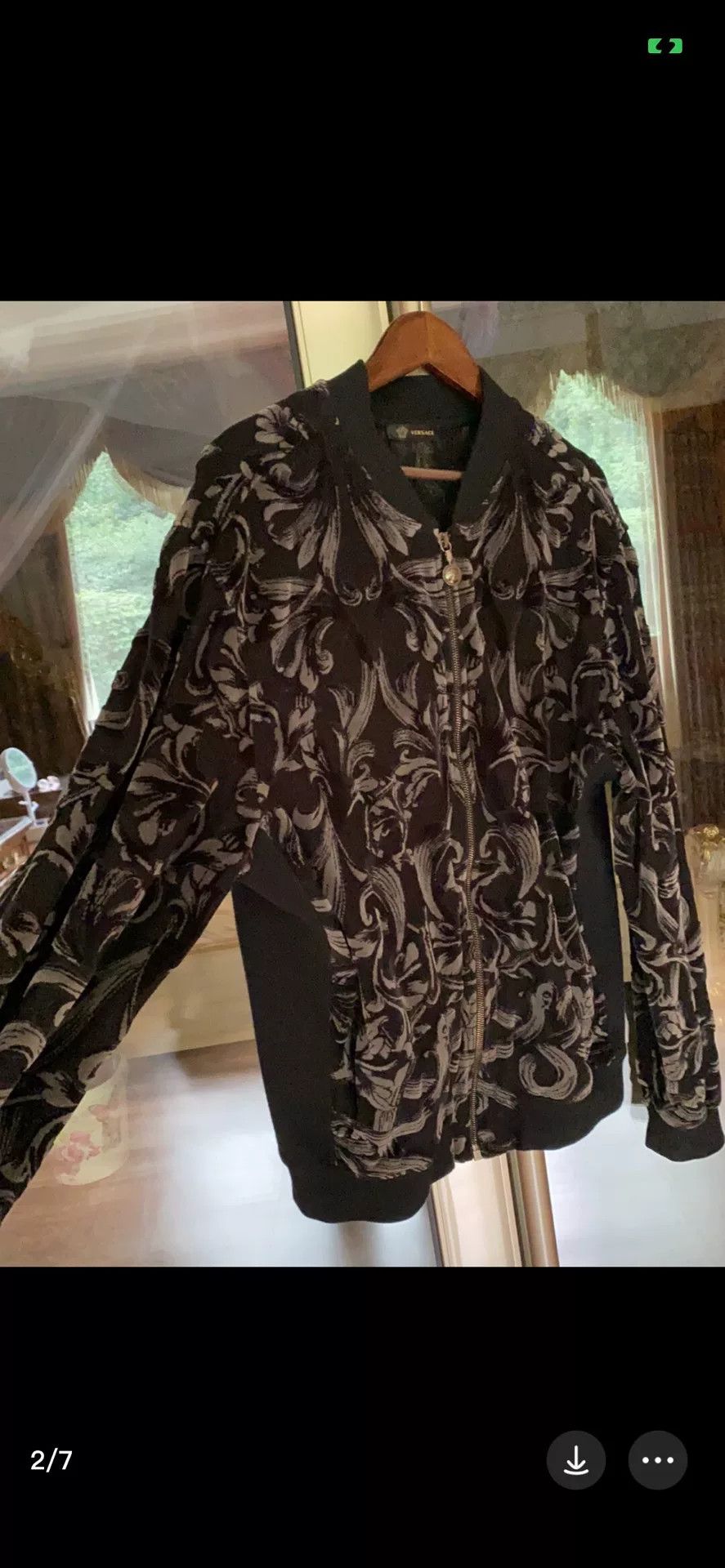 Versace Versace Baroque Velvet Autumn Winter Coat Size US M / EU 48-50 / 2 - 3 Thumbnail