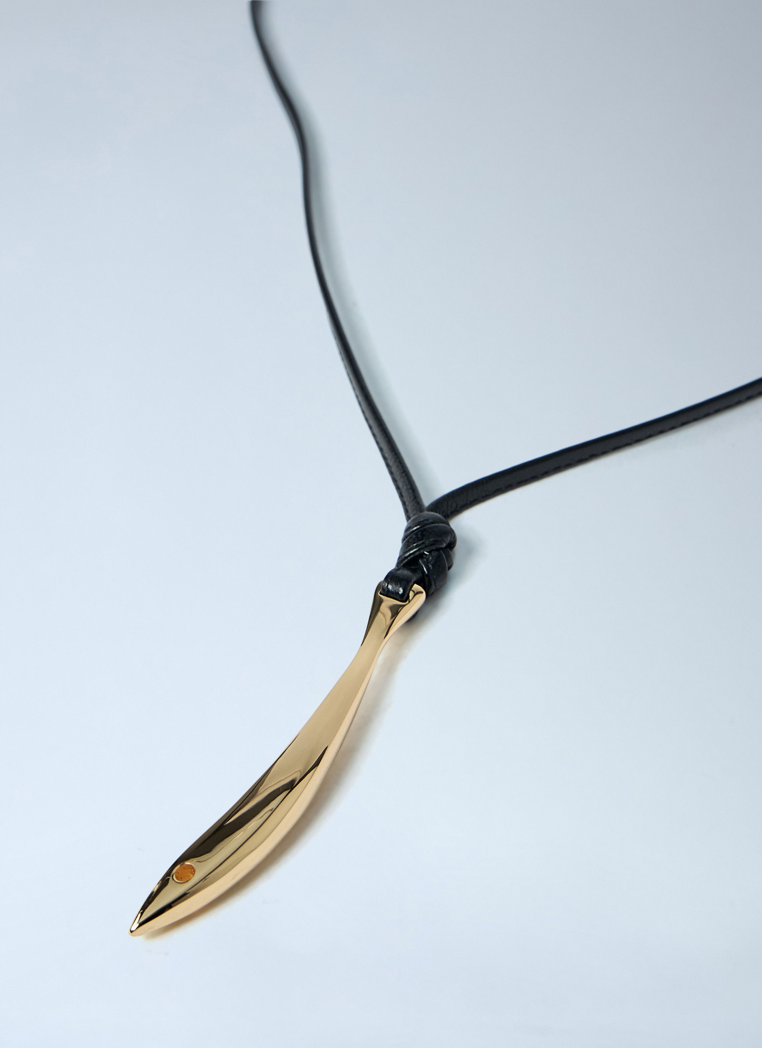 Bottega Veneta Sardine Leather Necklace Size ONE SIZE - 2 Thumbnail