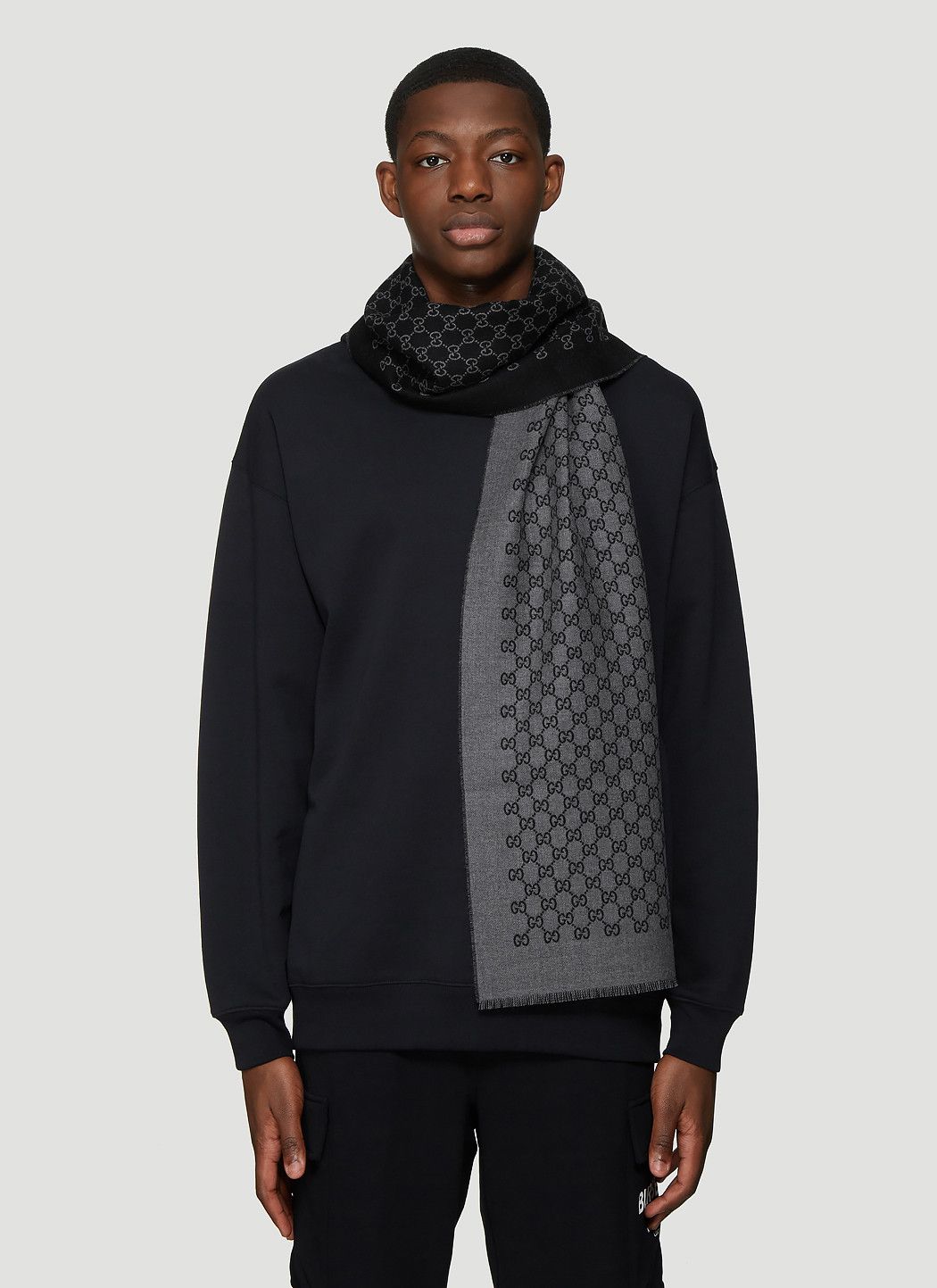 Gucci GG Motif Scarf Size ONE SIZE - 2 Thumbnail