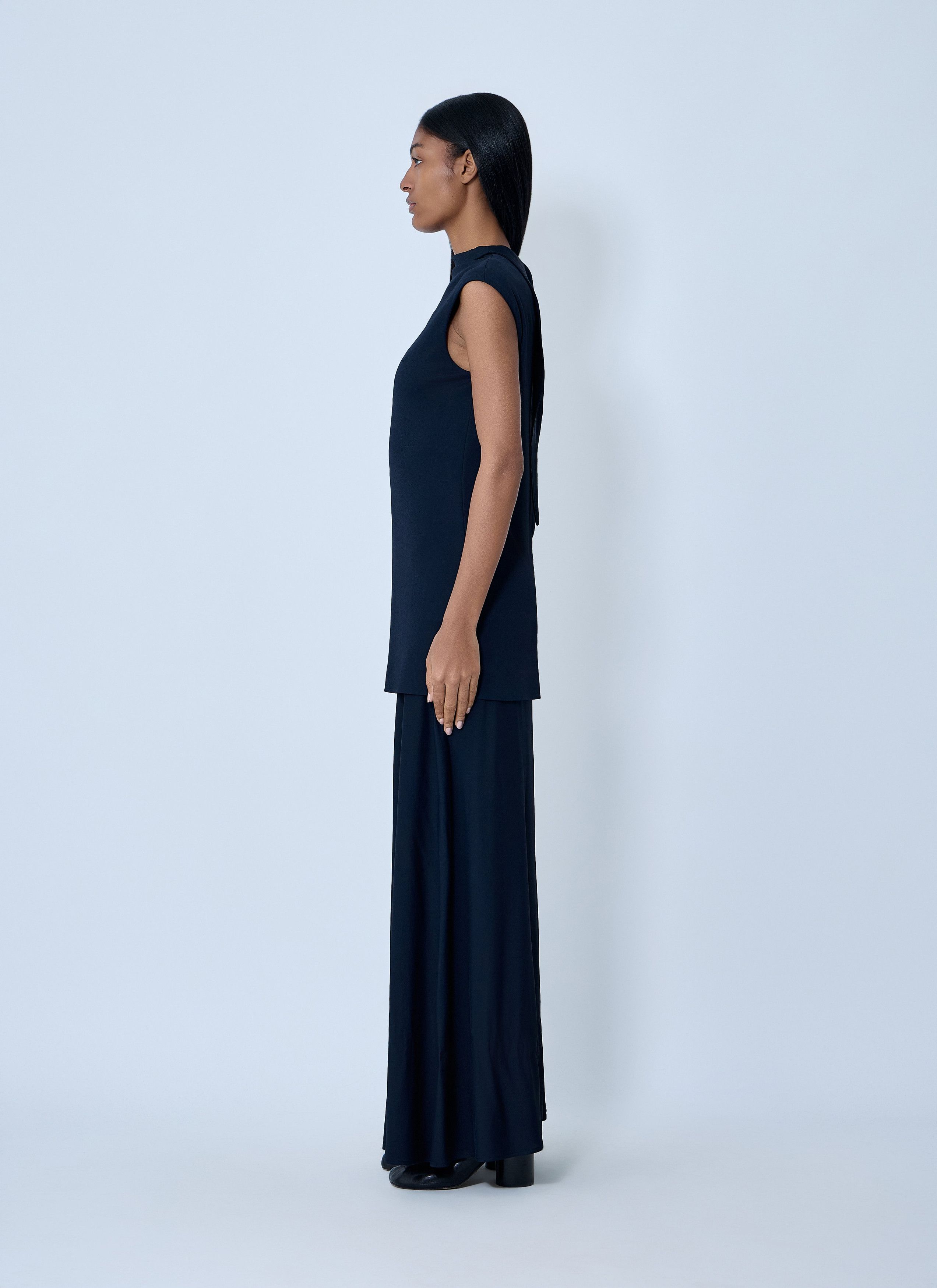 Jil Sander Viscose-Blend Dress Size M / US 6-8 / IT 42-44 - 3 Thumbnail