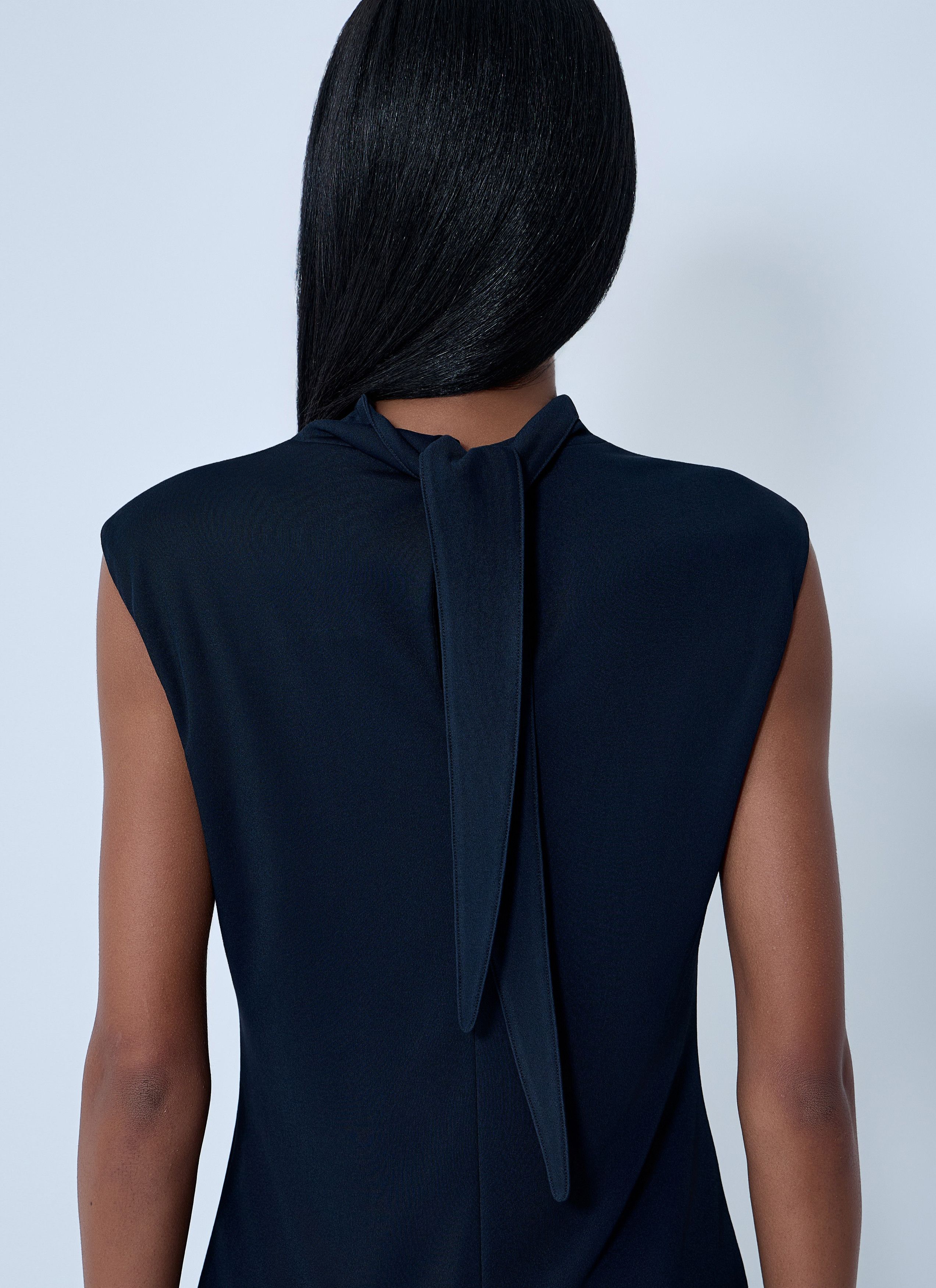 Jil Sander Viscose-Blend Dress Size M / US 6-8 / IT 42-44 - 6 Thumbnail