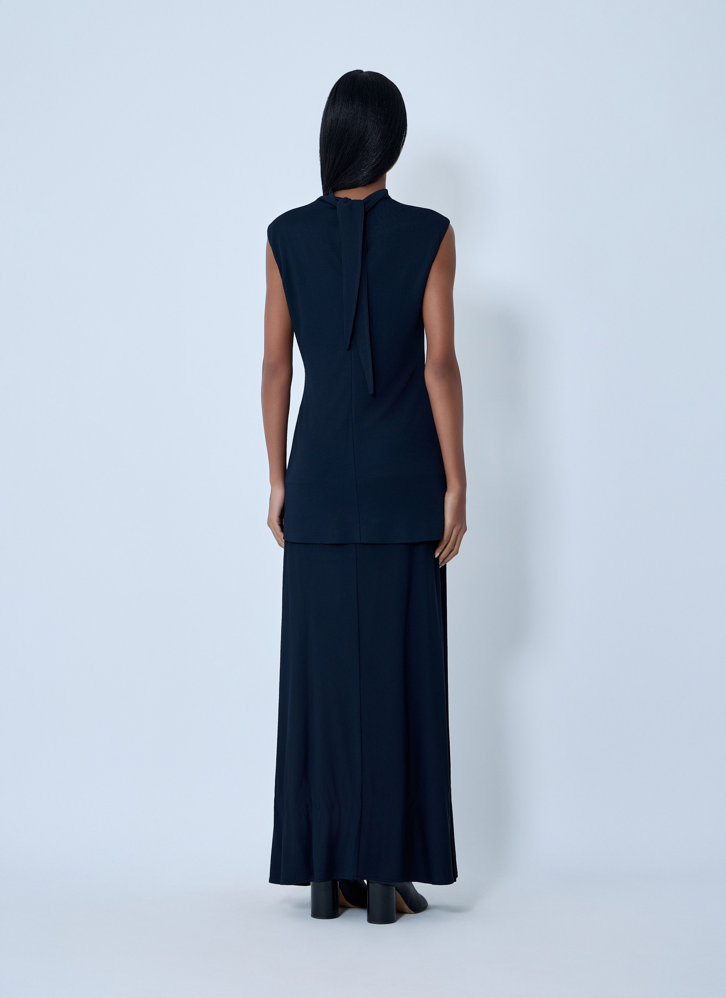 Jil Sander Viscose-Blend Dress Size M / US 6-8 / IT 42-44 - 4 Thumbnail